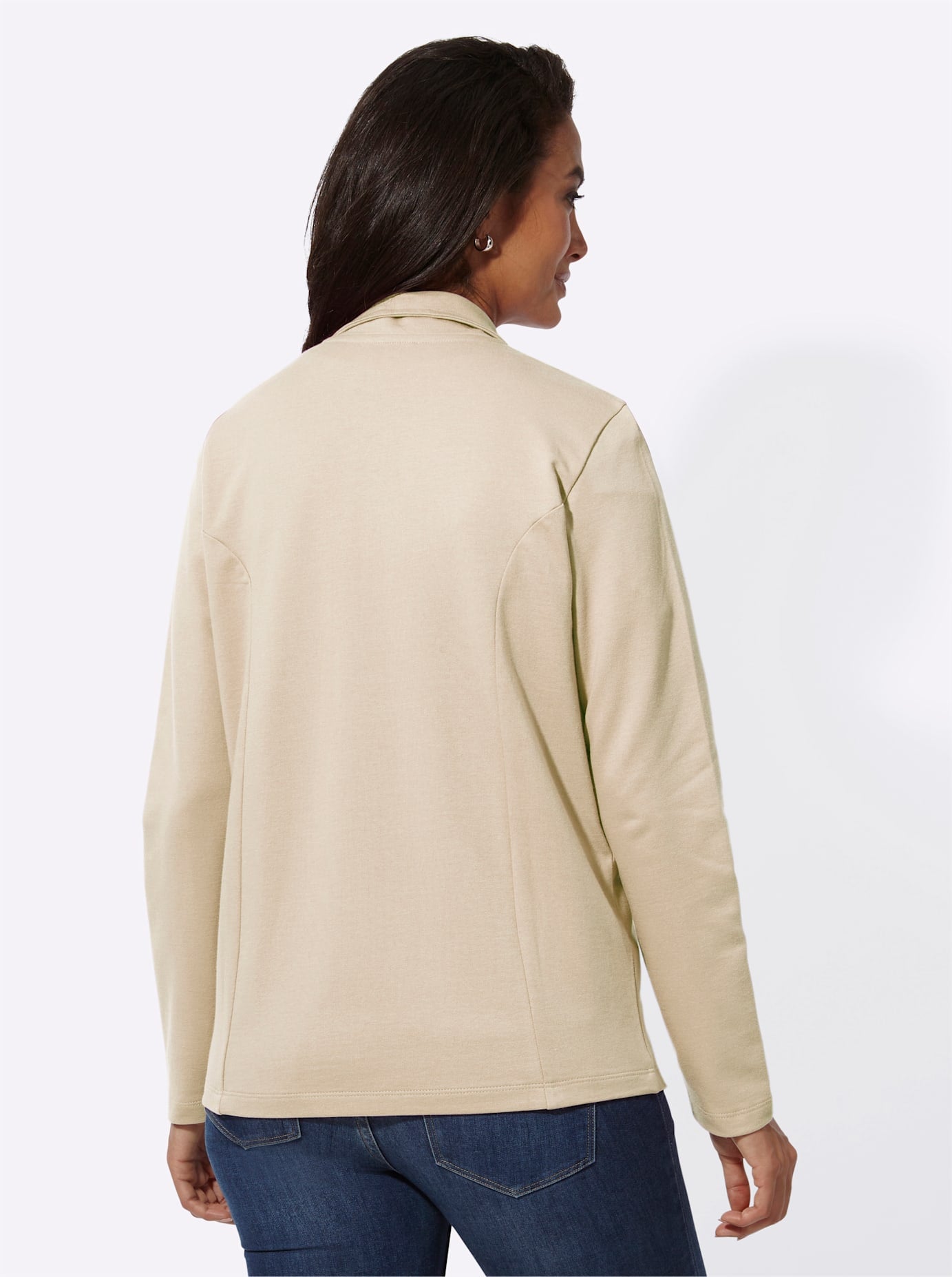 Casual Looks Shirtjacke »Sweatjacke«, (1 tlg.)