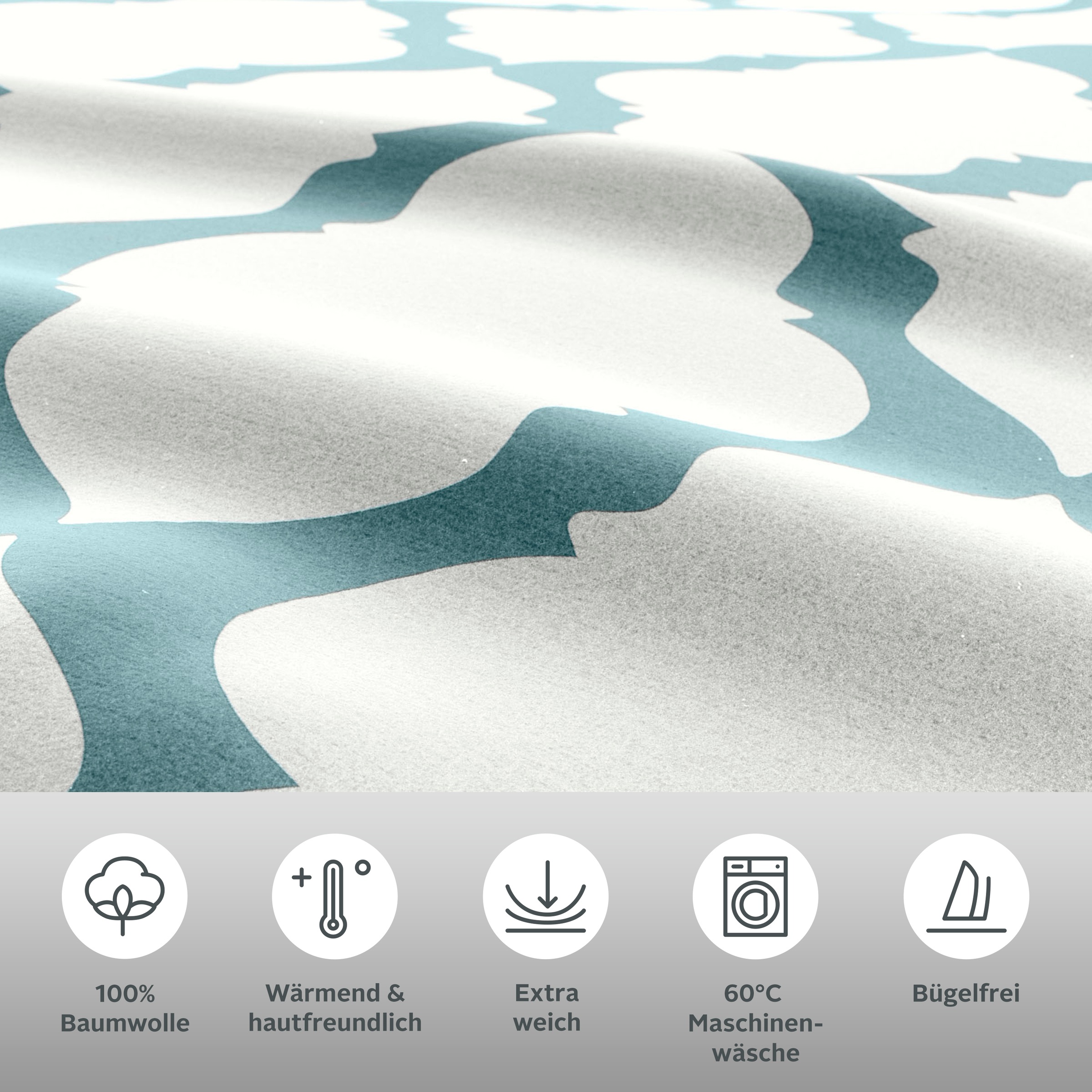 Thumbnail - OTTO home Wendebettwäsche "Alba in Gr. 135x200 oder 155x220 cm" 3 Stk. Bettwäsche mit Wendeoptik, in verschiedenen Quali...