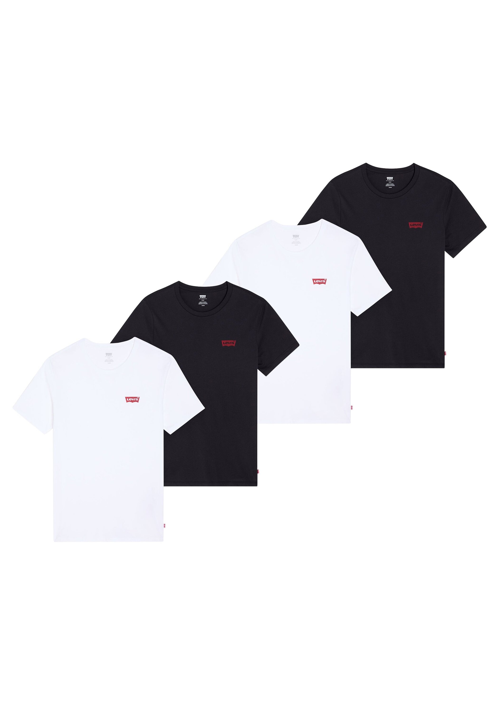 Levis T-Shirt "T-Shirt The Graphic Tee 4 Pack 4er Pack" günstig online kaufen