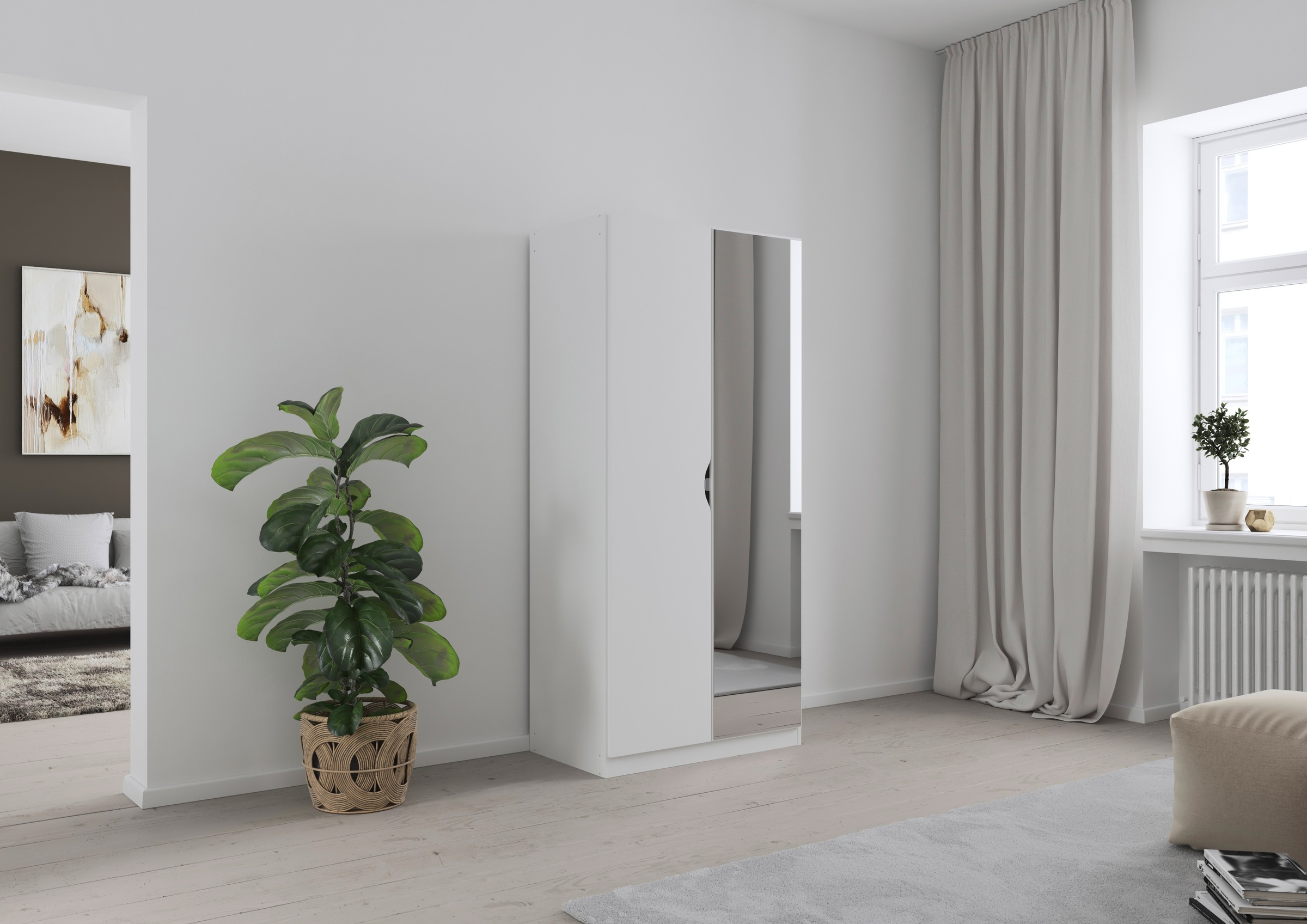 rauch Kleiderschrank "Freiham Drehtürenschrank Schrank Garderobenschrank Br günstig online kaufen