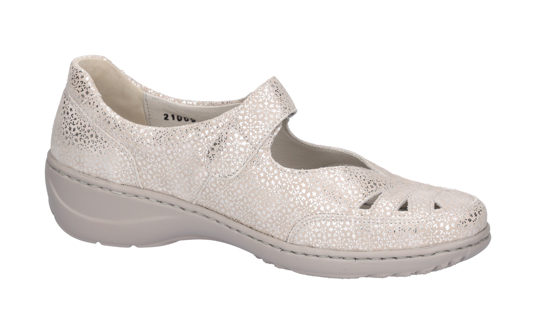 Waldläufer Riemchenballerina »KYA«, Halbschuh, Komfortschuh, extrabreite Schuhweite K für kräftigen Fuß