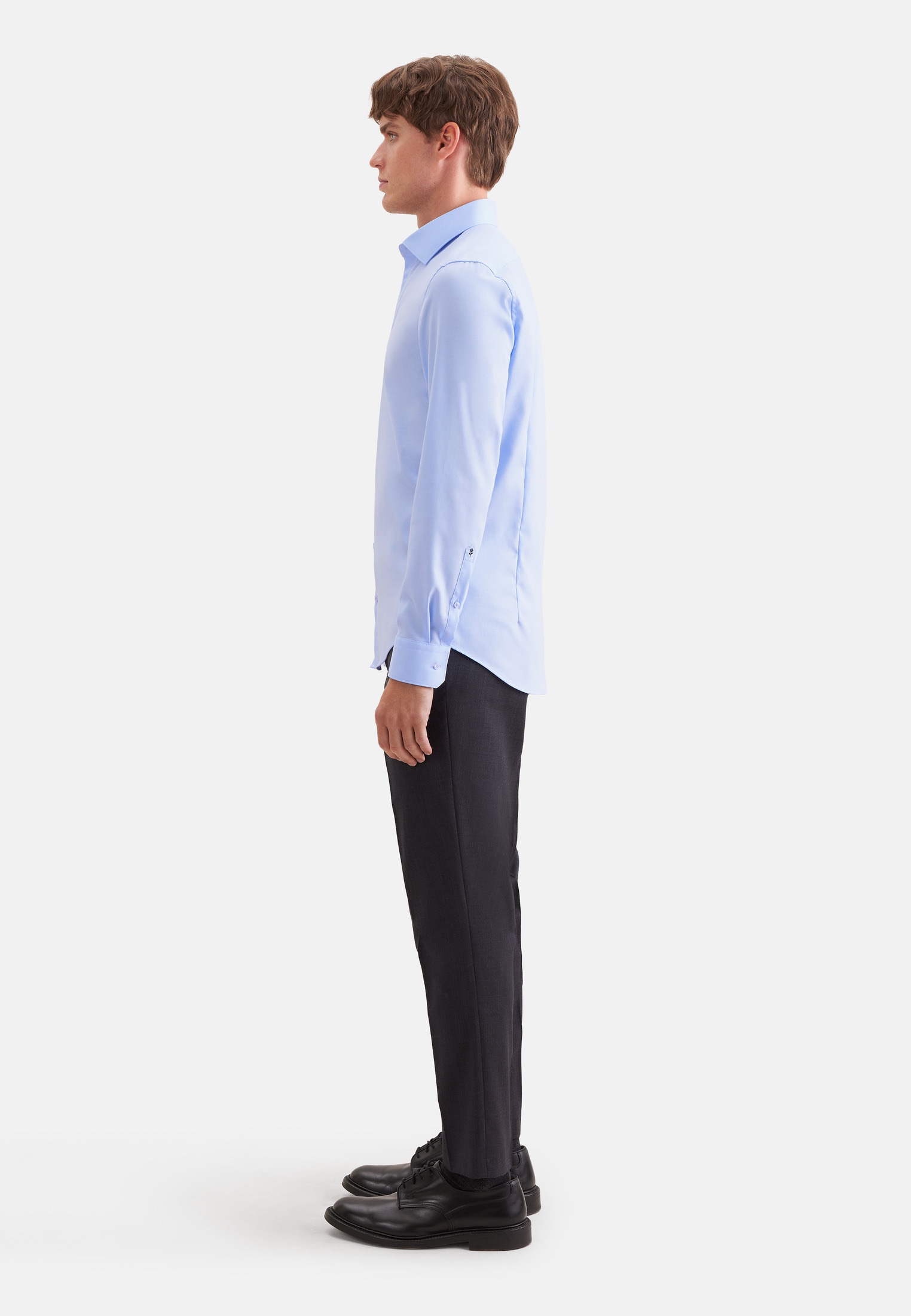 seidensticker Businesshemd »Schwarze Rose« Slim 1/1 Kentkragen Uni