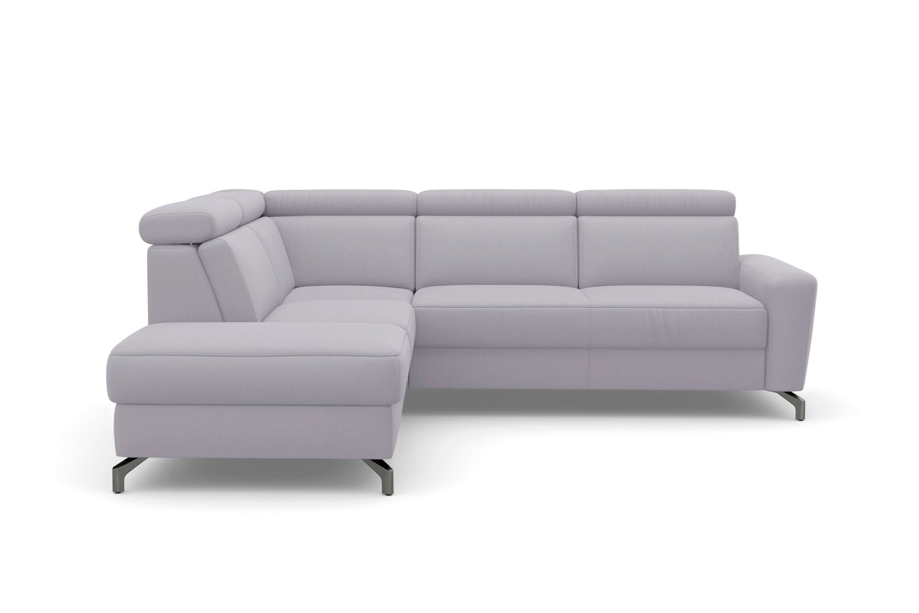 sit&more Ecksofa "Scarlett L-Form" inklusive Kopfteilverstellung, optional Schlaffunktion & Bettkasten