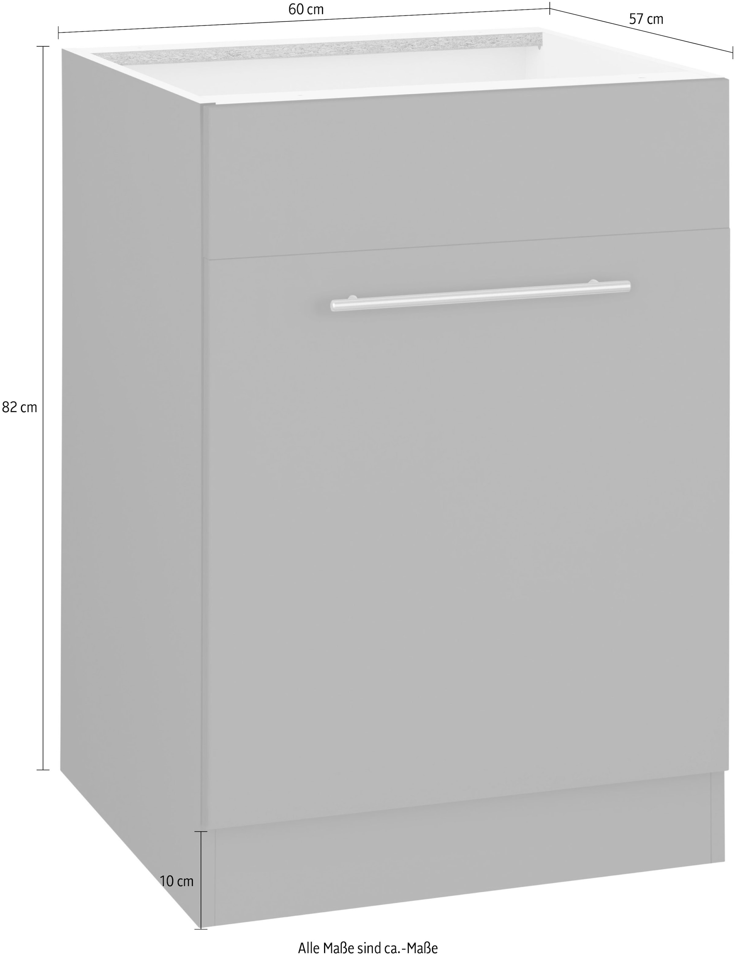 wiho Küchen Spülenschrank »Unna« 60 cm breit, ohne Arbeitsplatte
