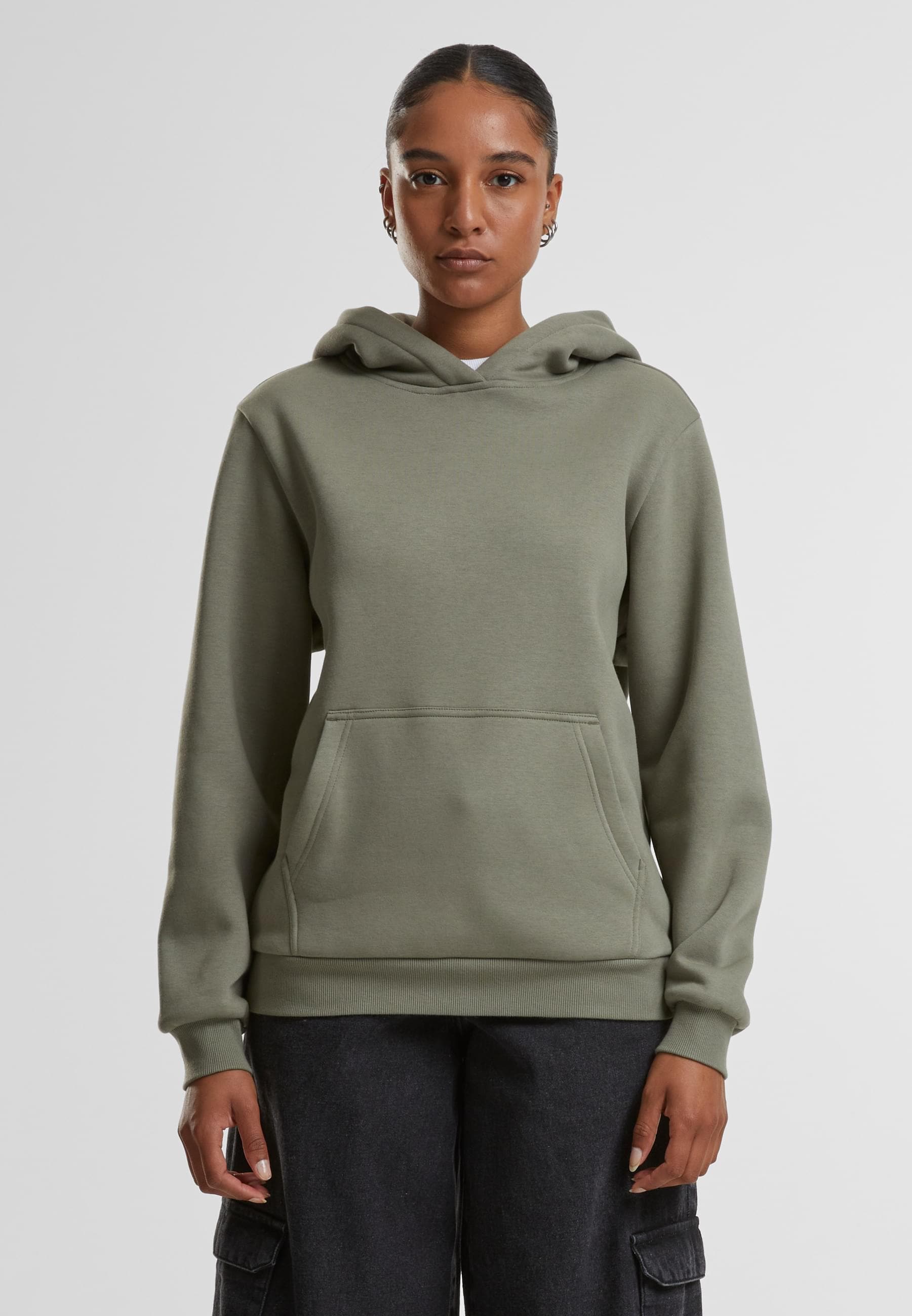 URBAN CLASSICS Kapuzenpullover »Urban Classics Ladies Fluffy Hoody«, (1 tlg.)