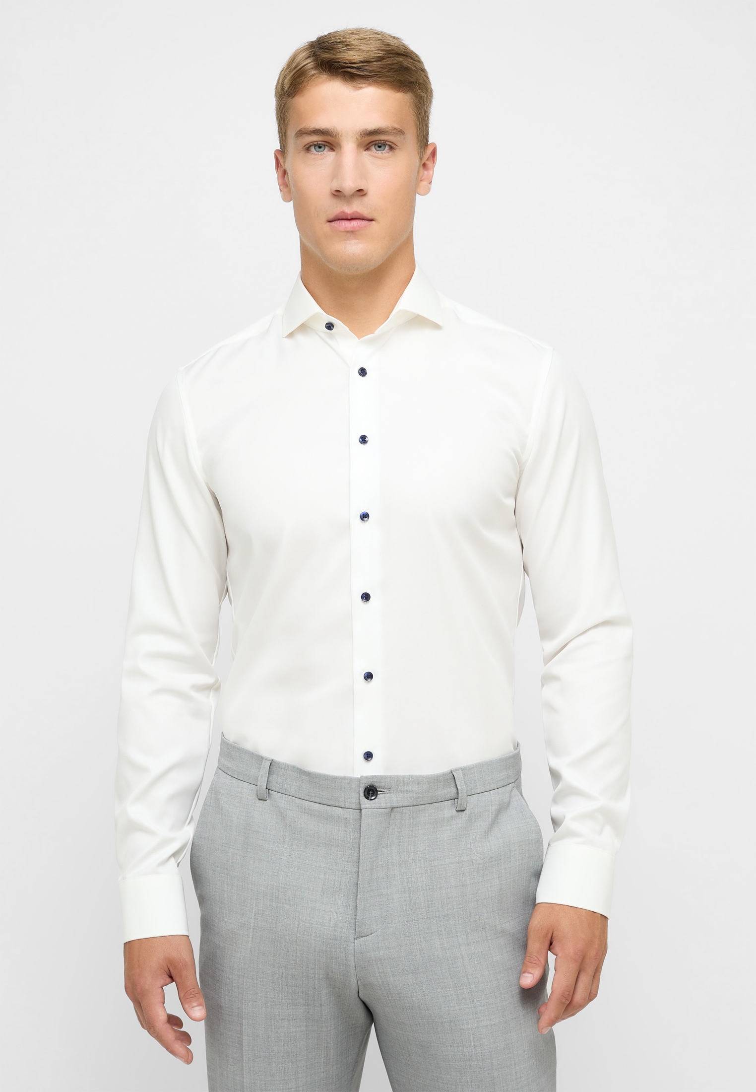 Eterna Langarmhemd "SLIM FIT", NON IRON (bügelfrei) günstig online kaufen