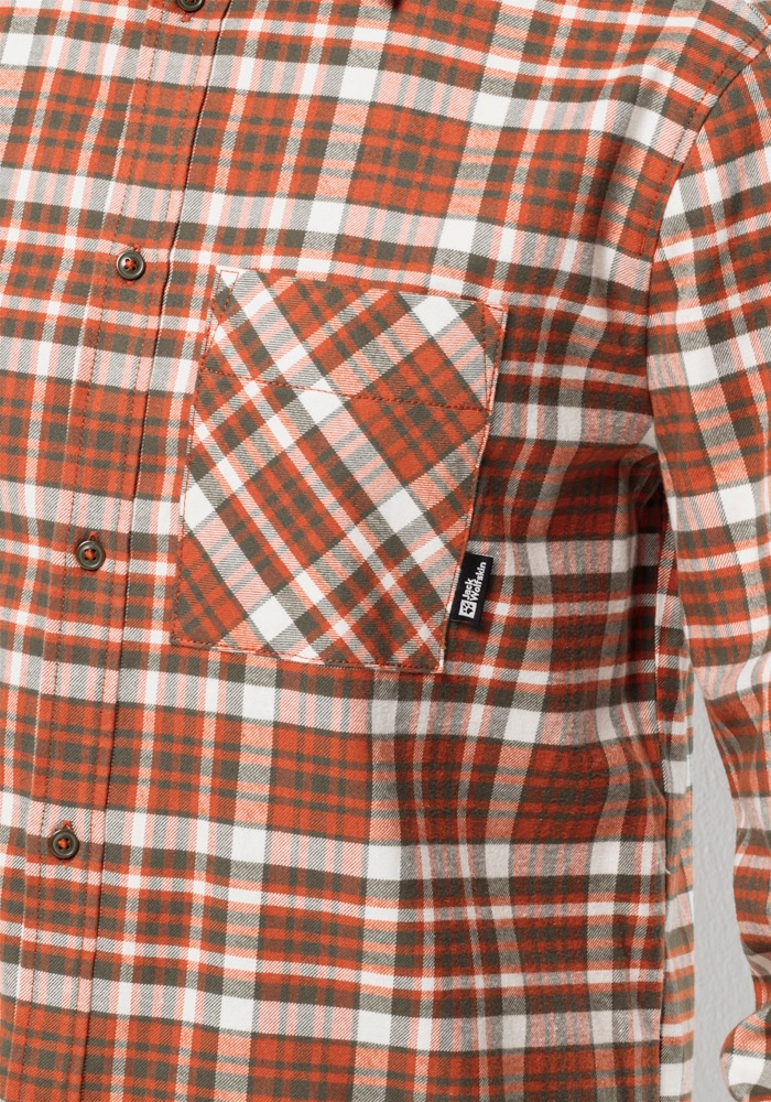 Jack Wolfskin Flanellhemd »BERGWEG SHIRT M«