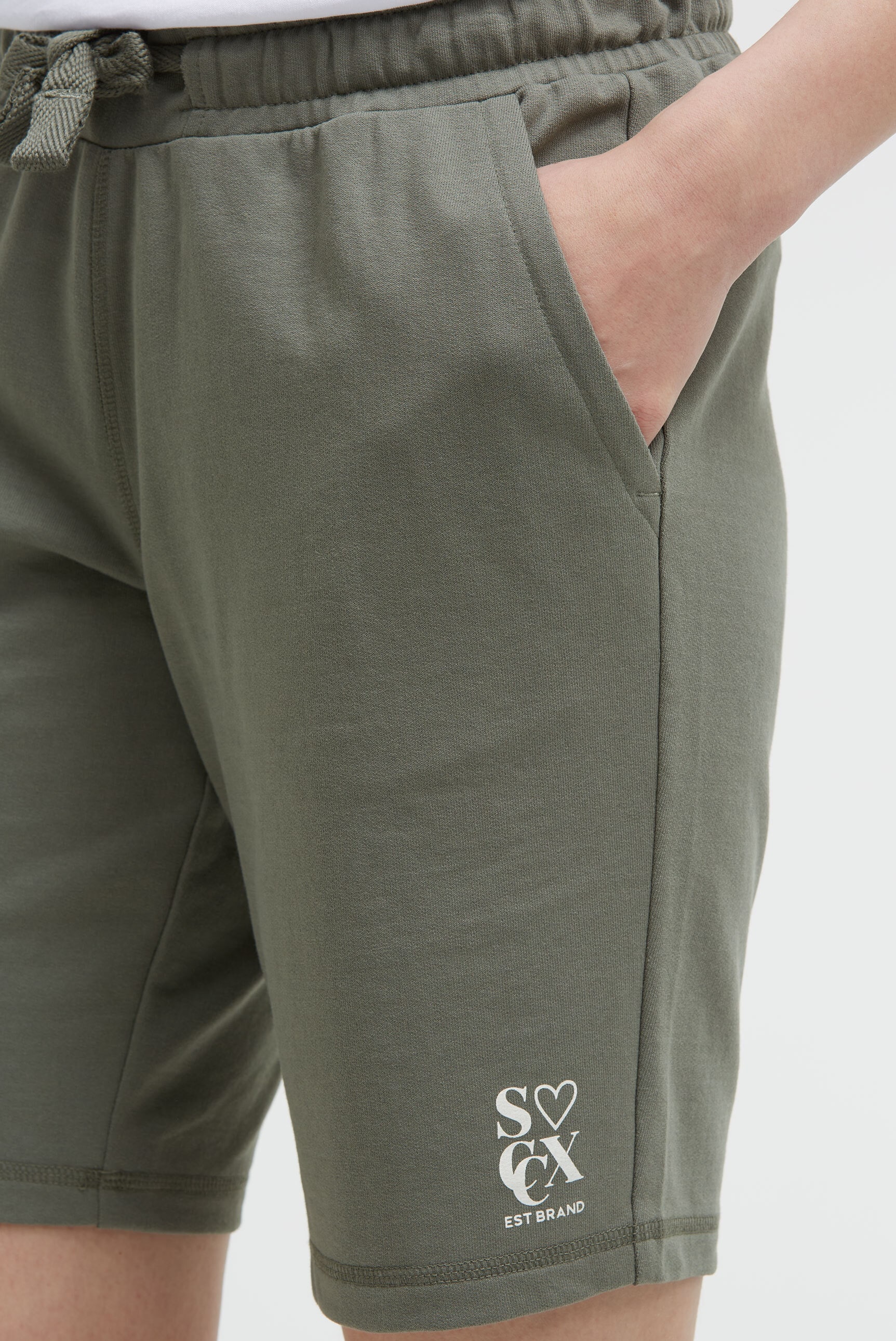 SOCCX Sporthose  mit Elastikbund und Kordel