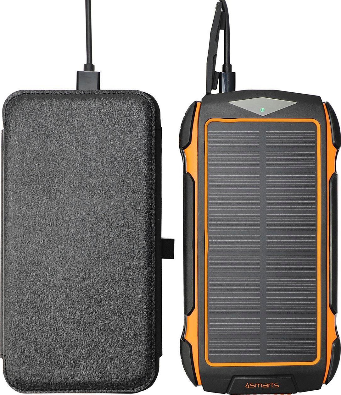 4smarts Solar Powerbank »Solar Powerbank Rugged TitanPack Eco 20000mAh«, Solar Powerbank Rugged TitanPack Eco 20000mAh, 10000 mAh