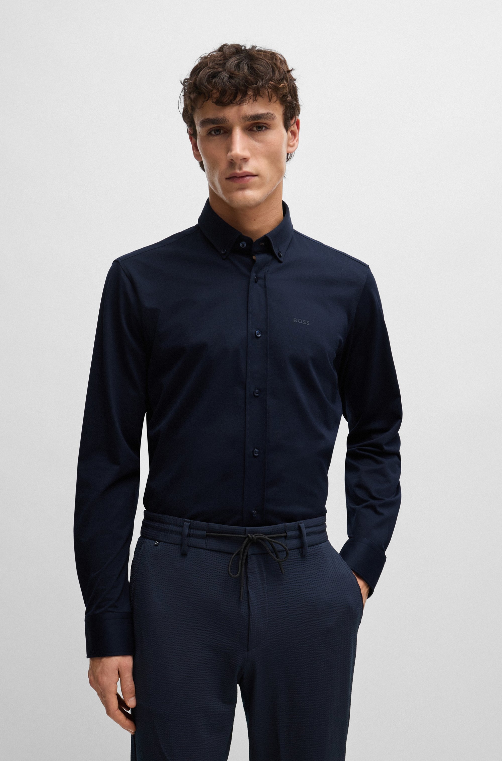 BOSS Businesshemd "JOE" mit Button-Down-Kragen, regular fit günstig online kaufen