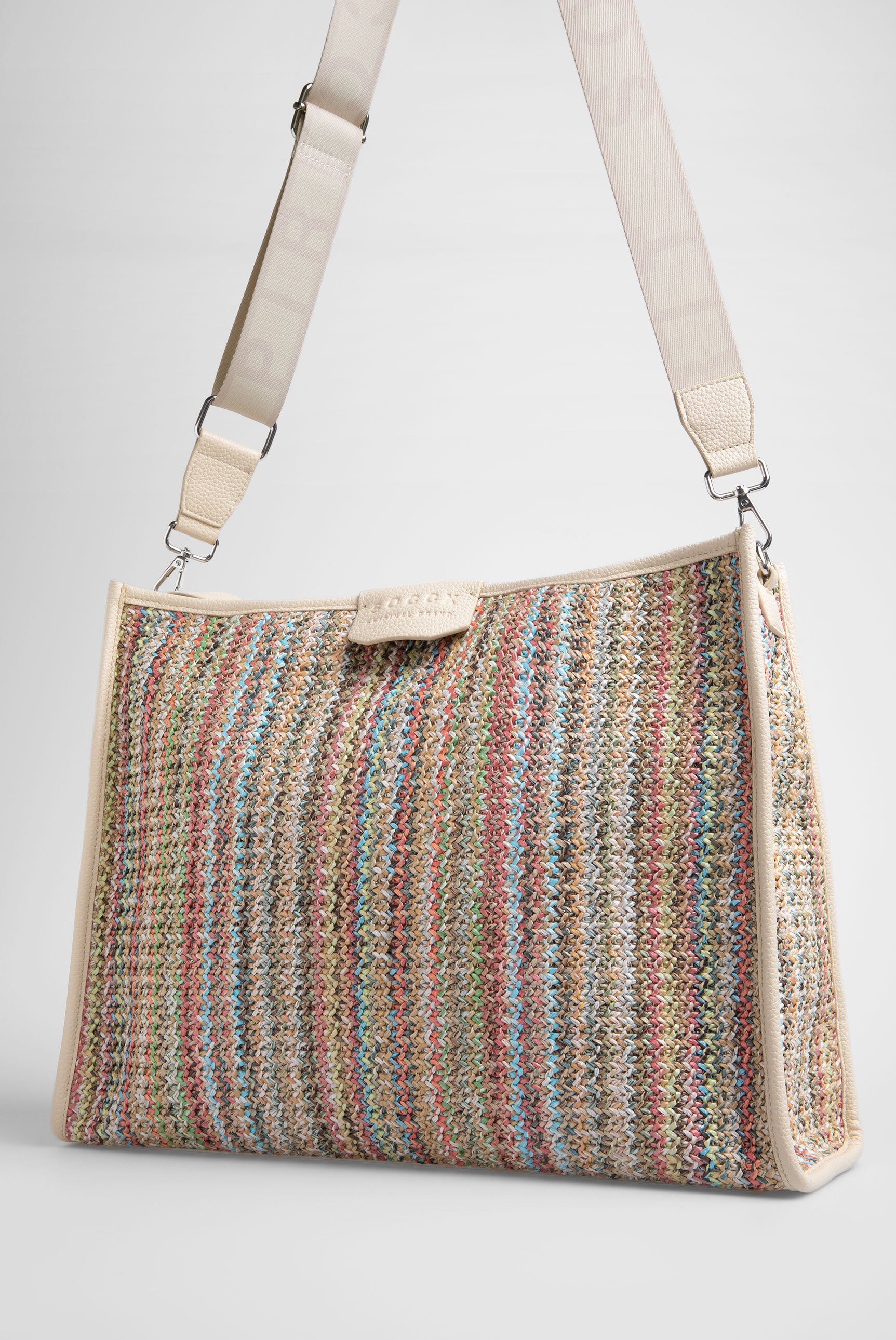 SOCCX Henkeltasche mit verstärktem Boden