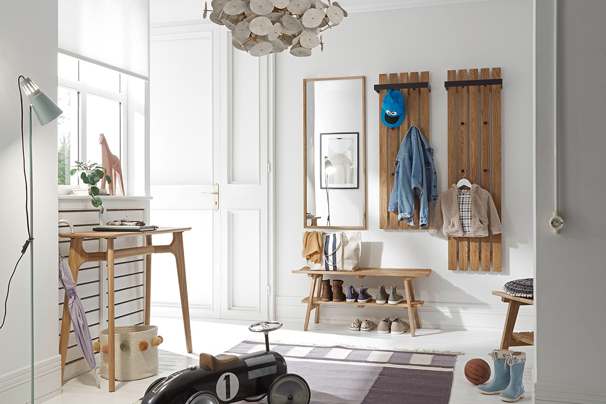 MCA furniture Garderobenpaneel »BANTRY Garderobenpaneel W1-150«, Leisten