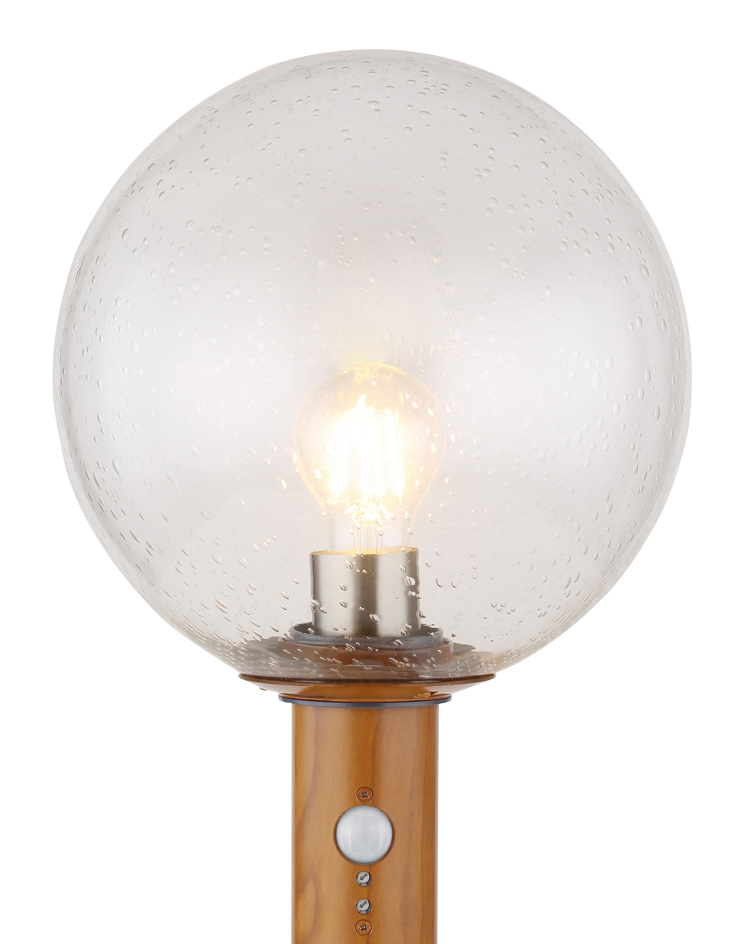 GLOBO LIGHTING Außen-Stehlampe »OSSY« E27 1 Stk. Außenleuchte mit Sensor für Garten & Weg