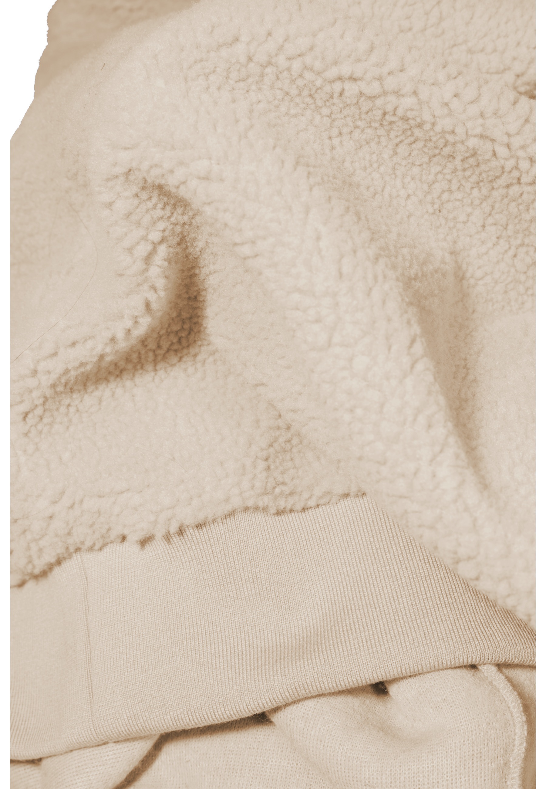 Thumbnail - URBAN CLASSICS Rundhalspullover "Urban Classics Herren Sherpa Hoody" 1 Stk.