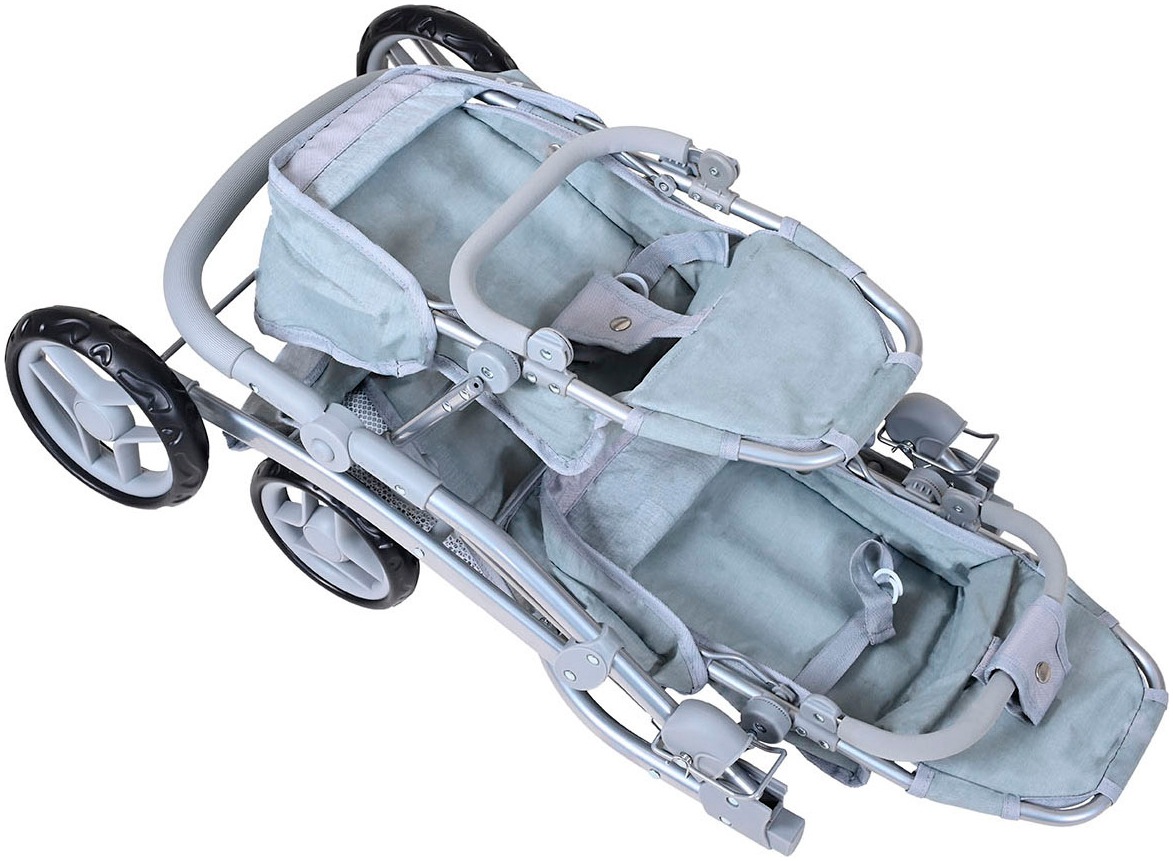 Knorrtoys® Puppen-Zwillingsbuggy »Milo«