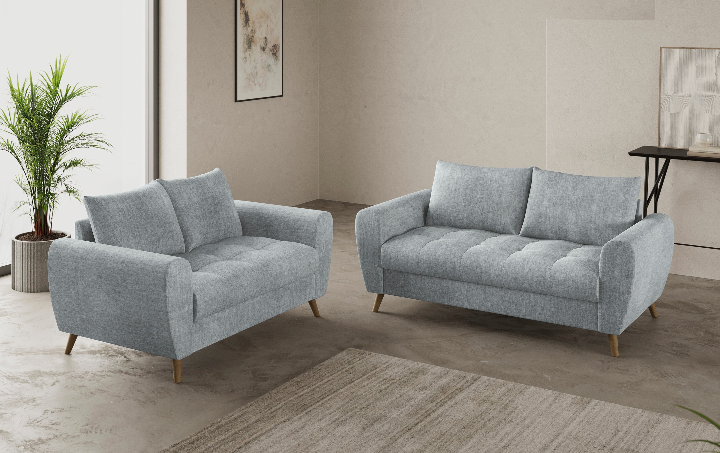 Mr. Couch 2,5-Sitzer »Blackburn II«, Mit Kaltschaumpolsterung bis 140 kg belastbar