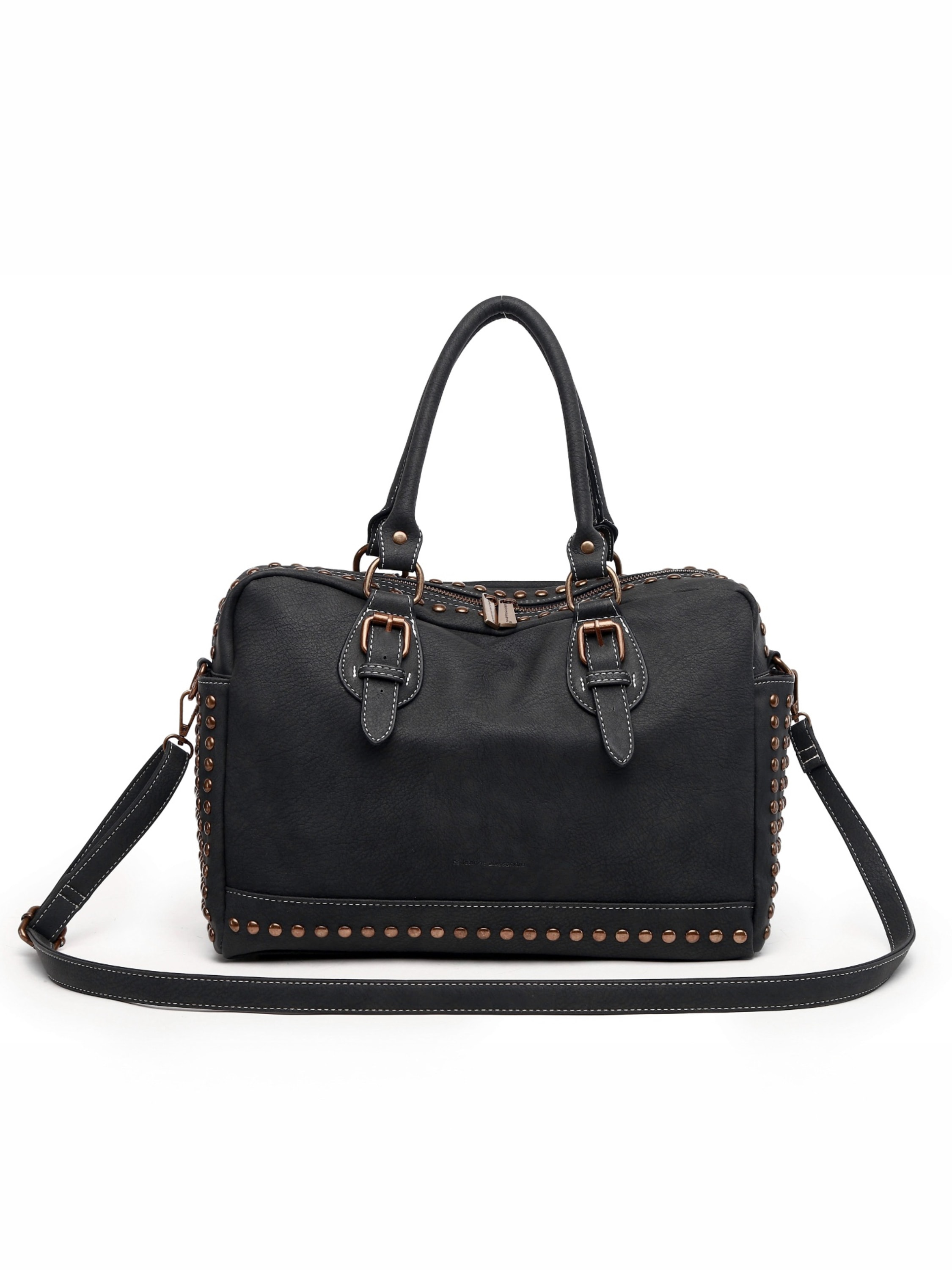 COLLEZIONE ALESSANDRO Schultertasche "Madrid" mit 2 Seitenfächern