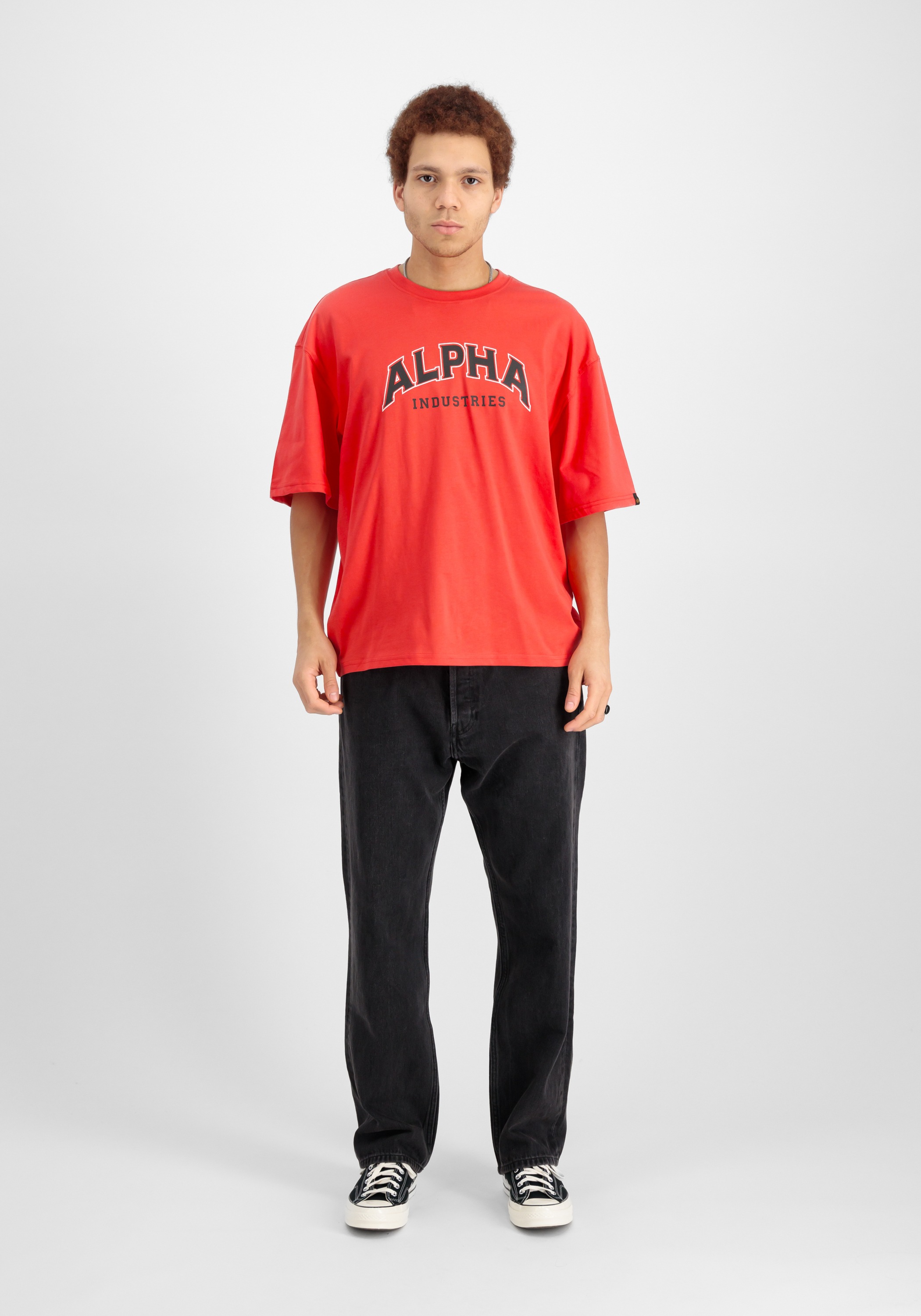 Alpha Industries T-Shirt "Alpha Industries Men - T-Shirts College T-Shirt" günstig online kaufen
