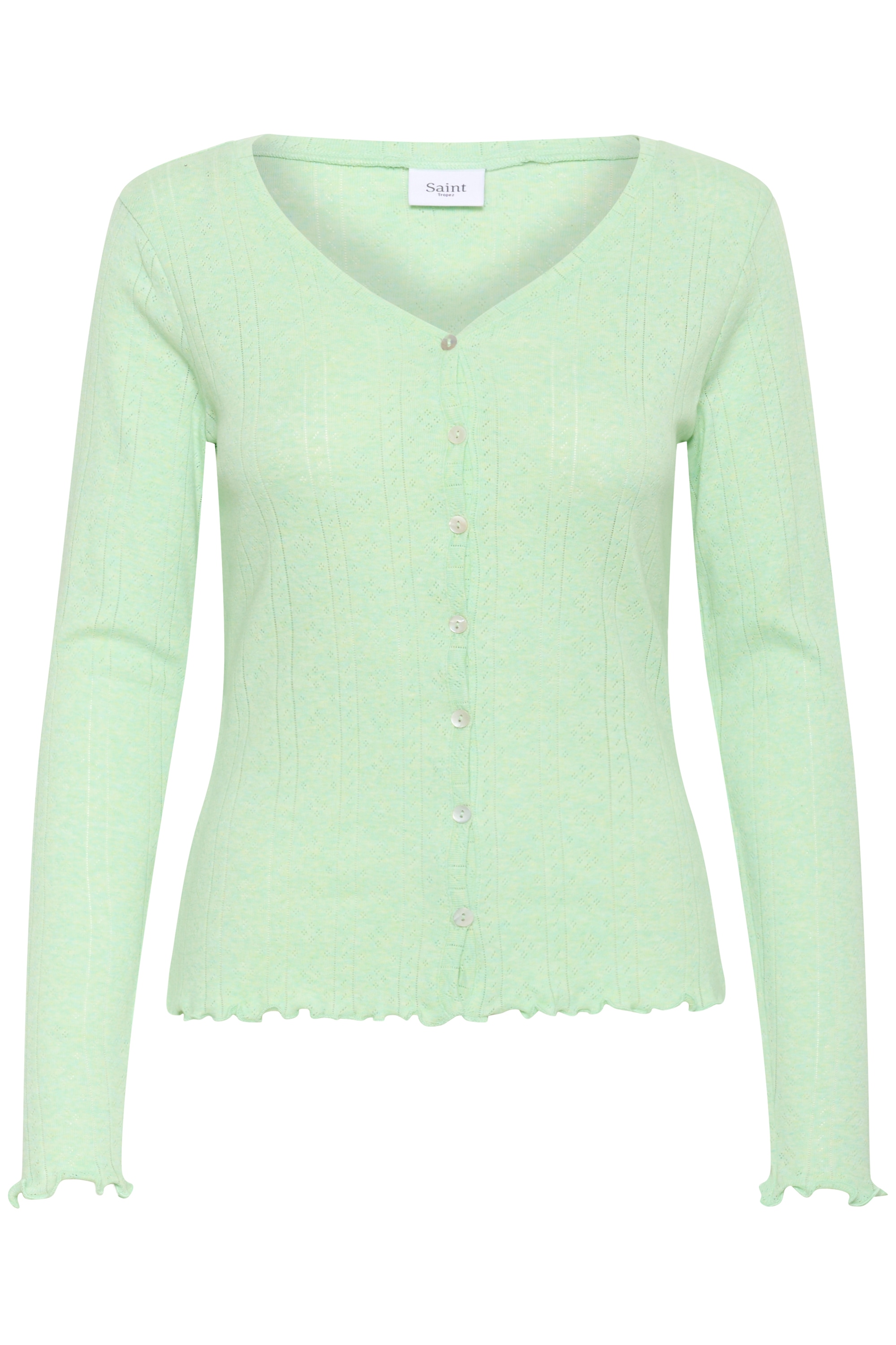 Saint Tropez Sweatjacke "Damen Jersey-Cardigan GruSZ"