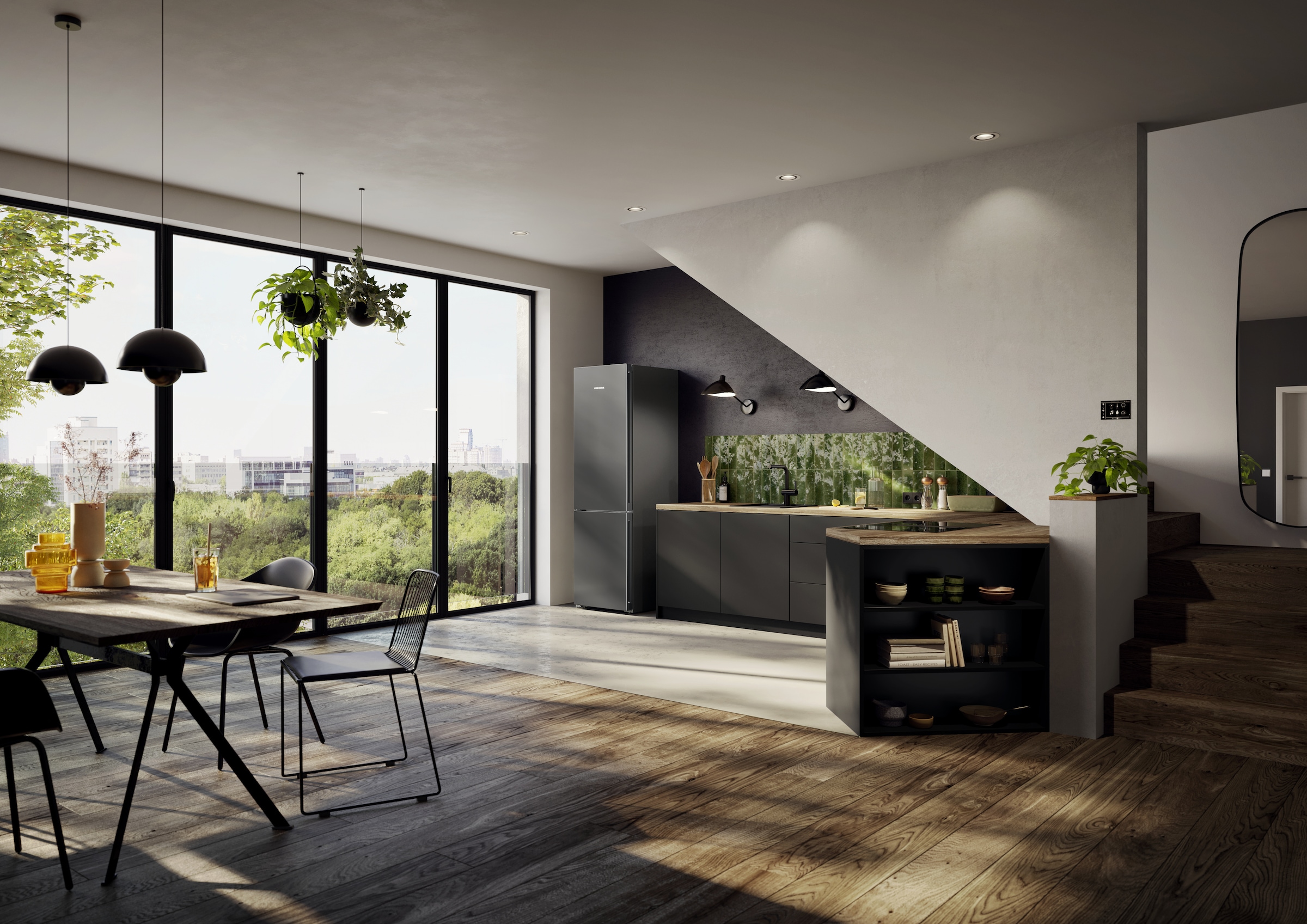 Liebherr Kühl-/Gefrierkombination »CBNdgc 5723_997211951« 201,5 cm hoch 59,7 cm breit