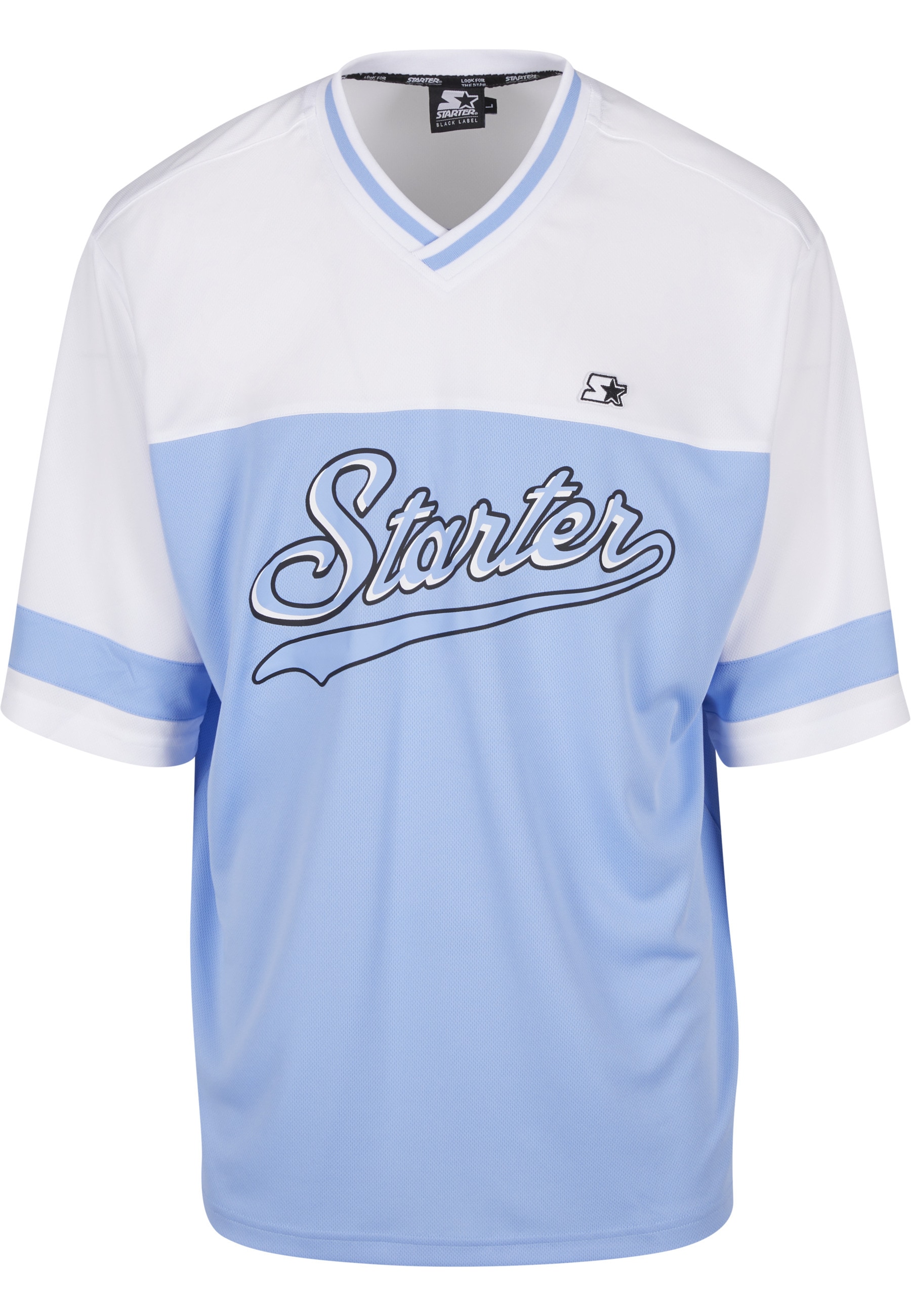 Starter Black Label T-Shirt "Starter Black Label Starter V-Neck Mesh Tee" 1 günstig online kaufen