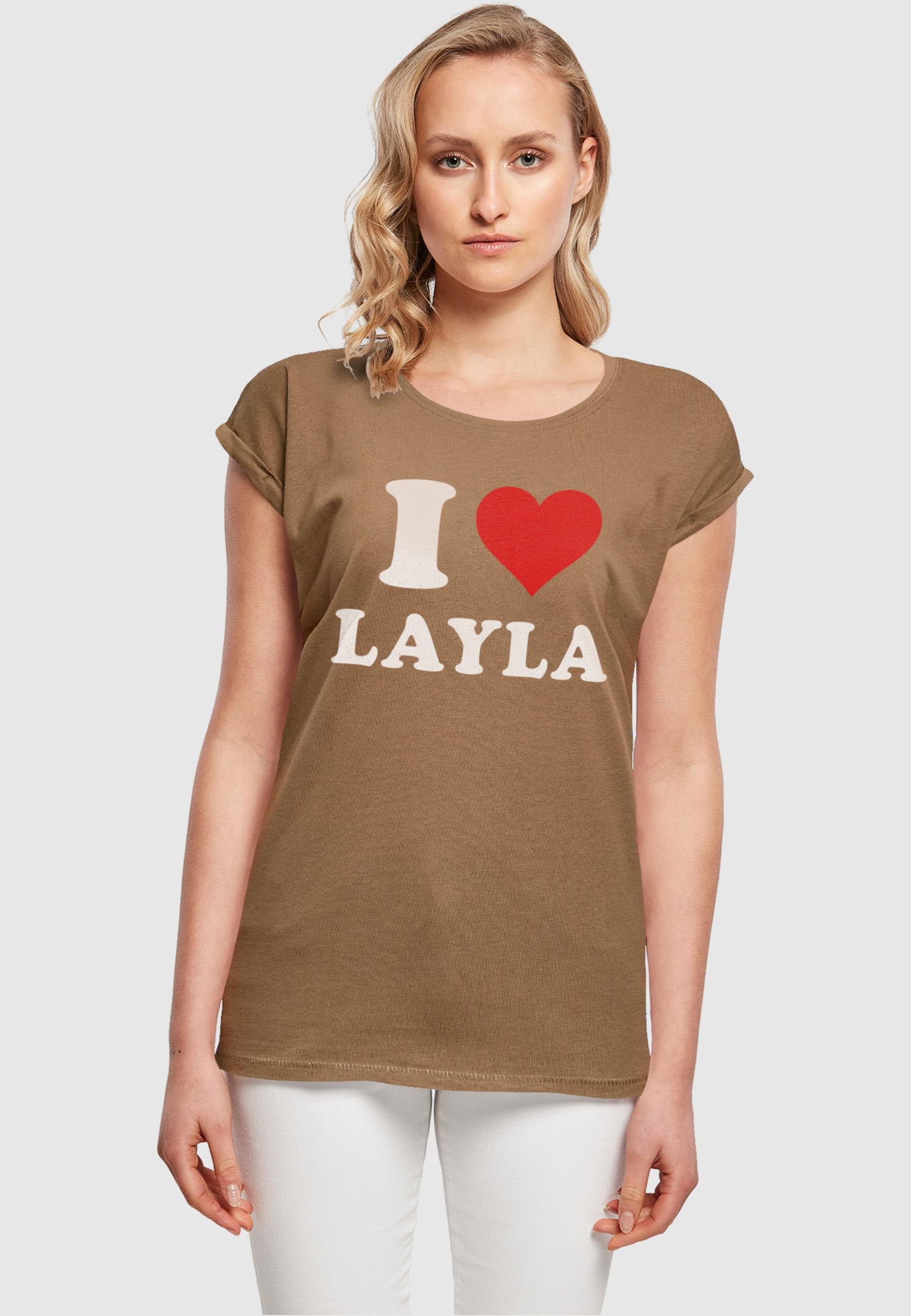 Ladies (1 | BAUR Love T-Shirt I kaufen tlg.) Layla X »Damen Merchcode T-Shirt«,