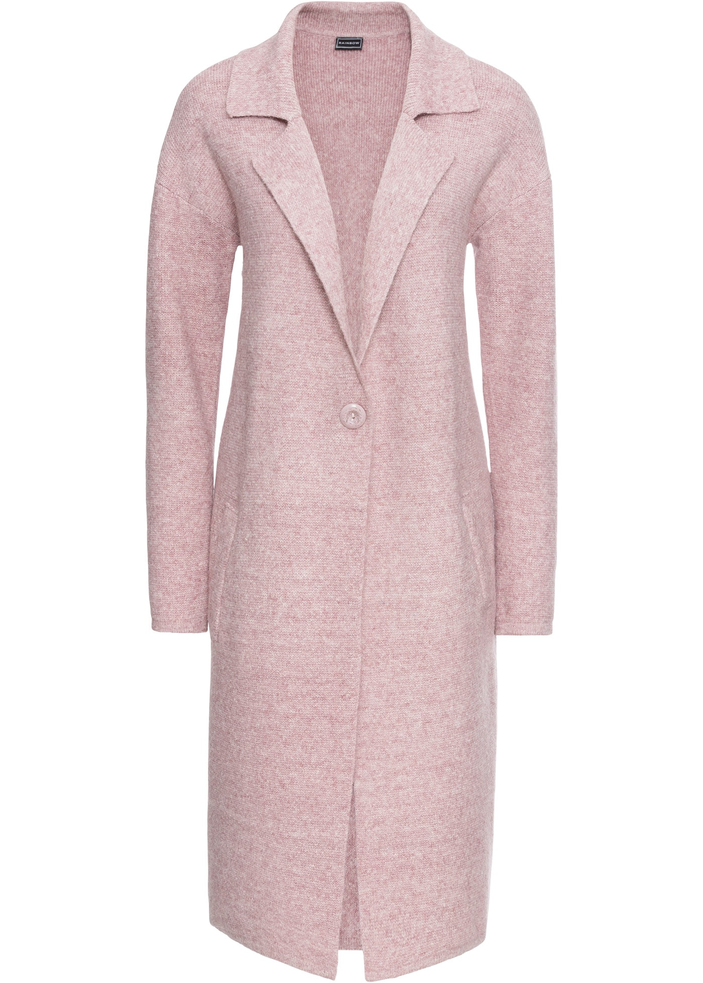 bonprix Strickmantel "Langer Strickmantel im Loose Fit" weiches Material, O günstig online kaufen