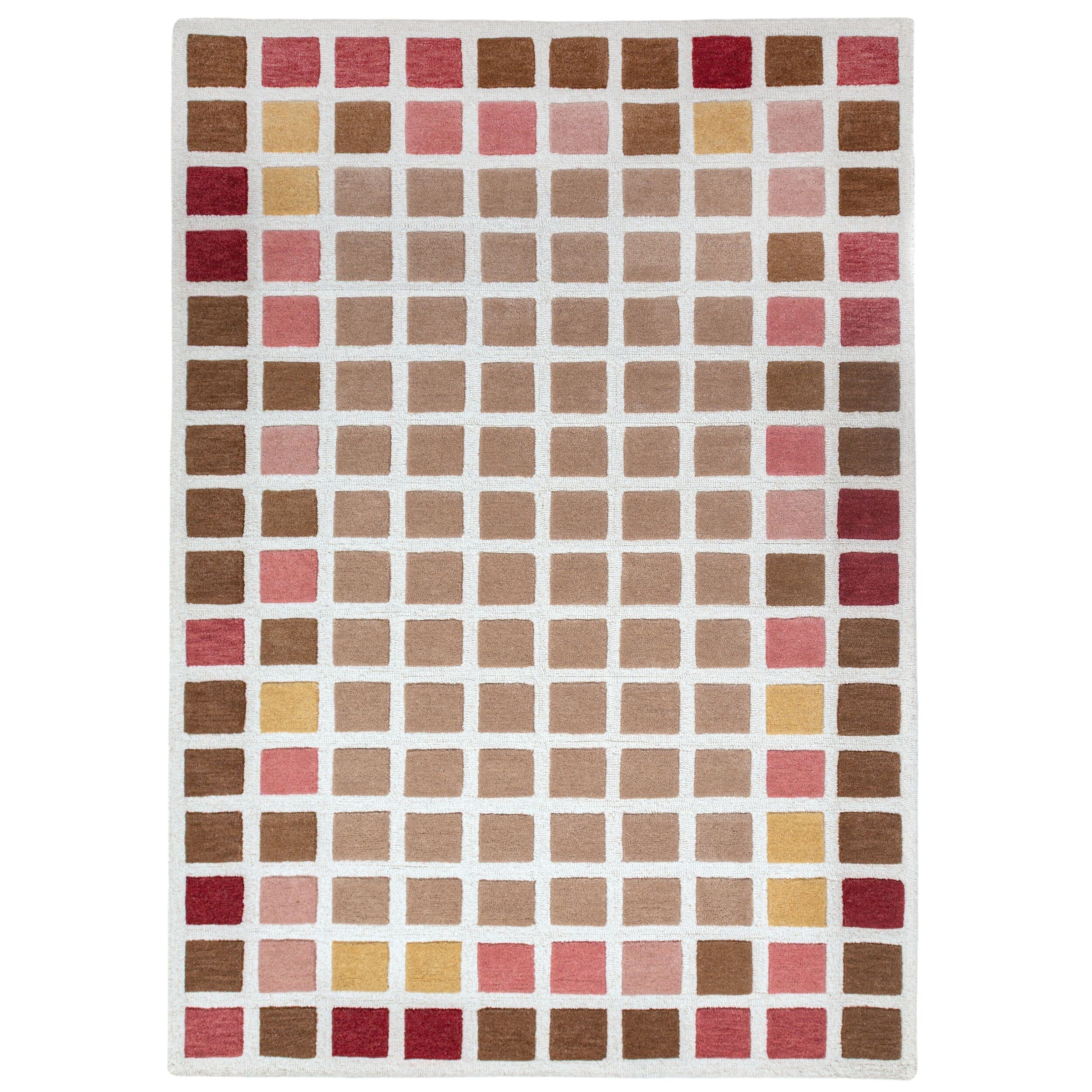 FLAIR RUGS Wollteppich »Renga Wollteppich« rechteckig 10 mm Höhe