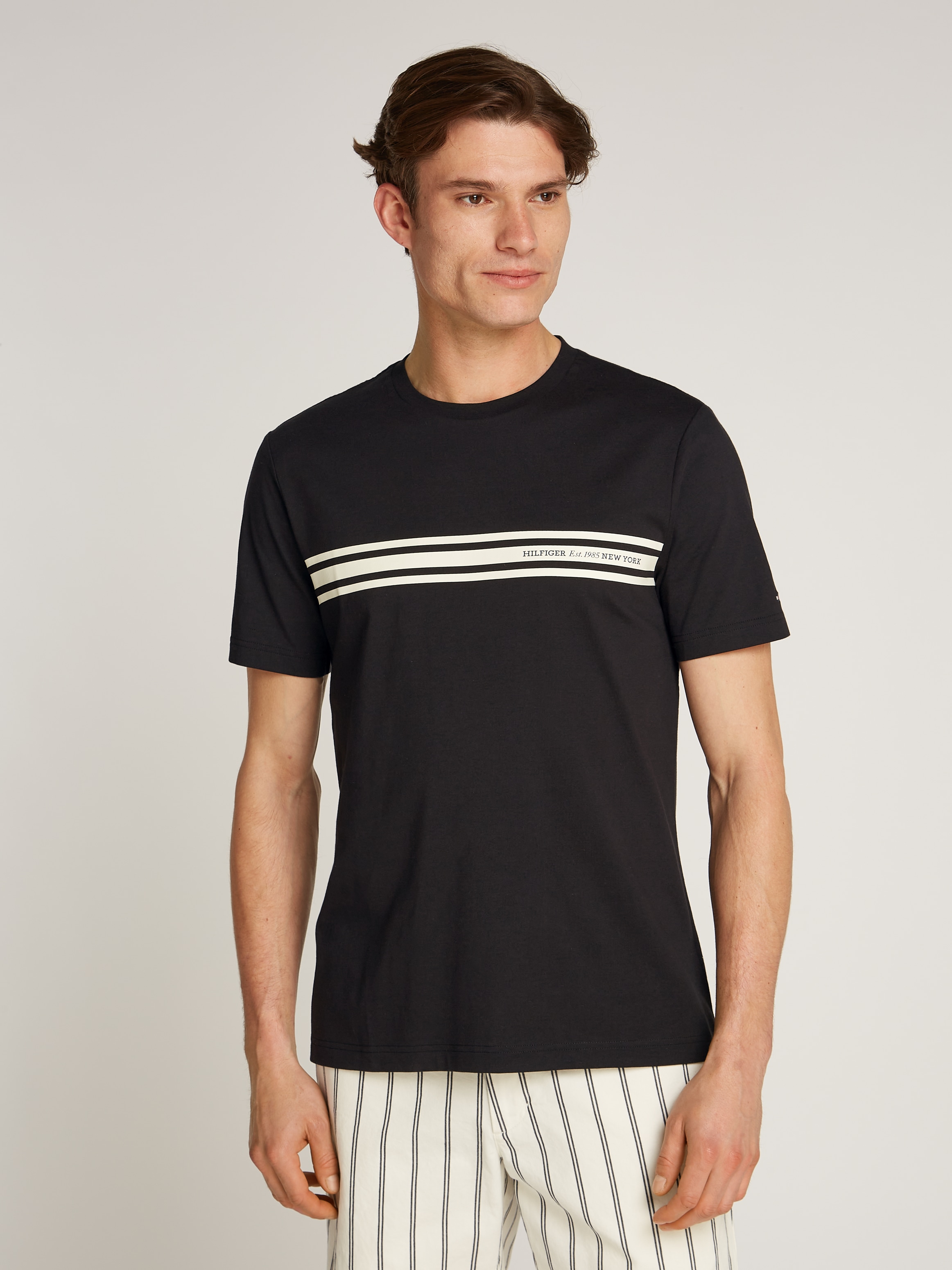 TOMMY HILFIGER Palaidinė apvalia iškirpte »CENTRAL CH...