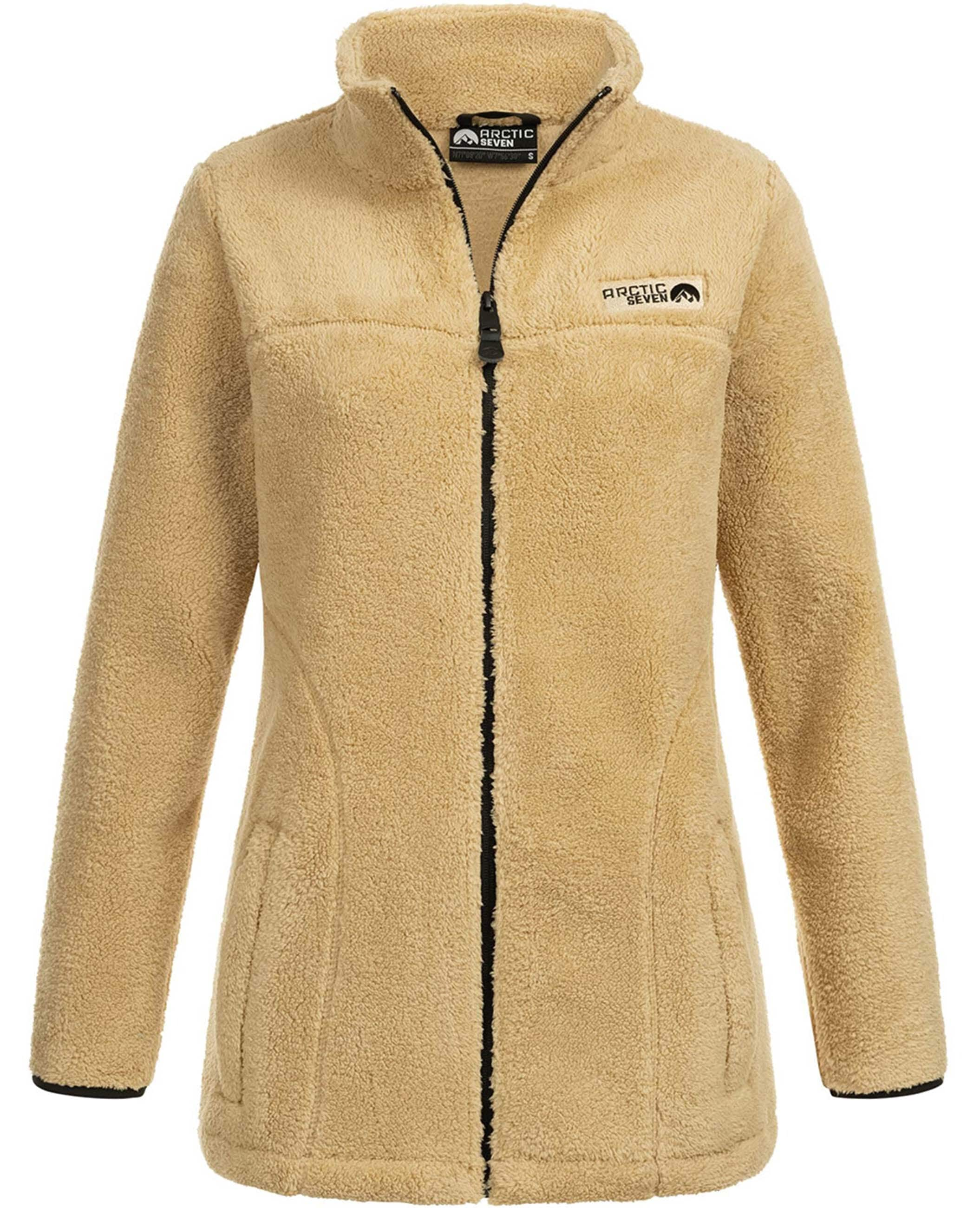 Arctic Seven Fleecejacke »ASDiania«, Sherpa Übergangsjacke