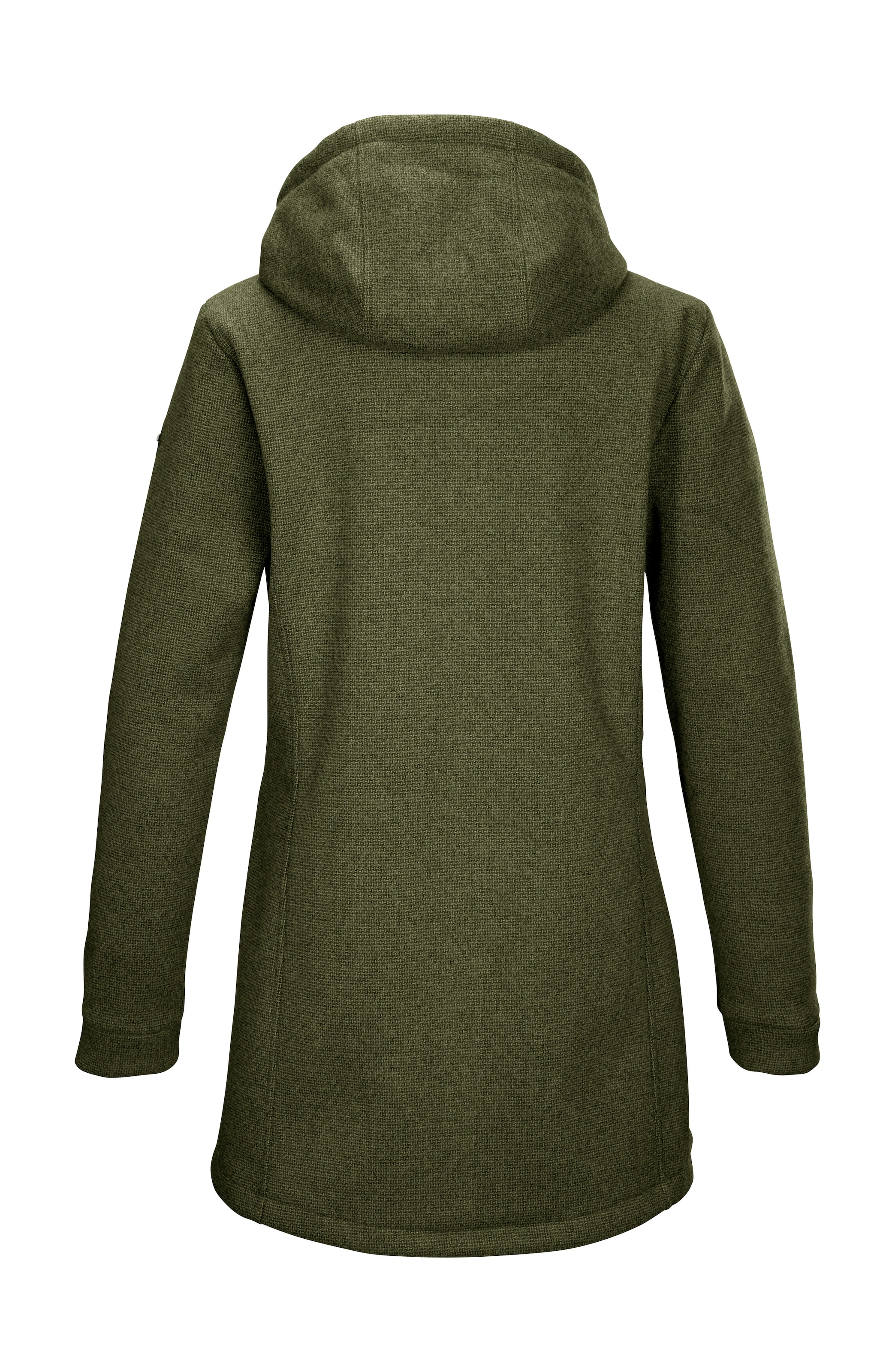 G.I.G.A. DX by killtec Fleecejacke »GW 37 WMN KNTFLC PRK«, Strickfleeceparka mit Kapuze, Teddyfell, 2-Wege-Reißverschluss