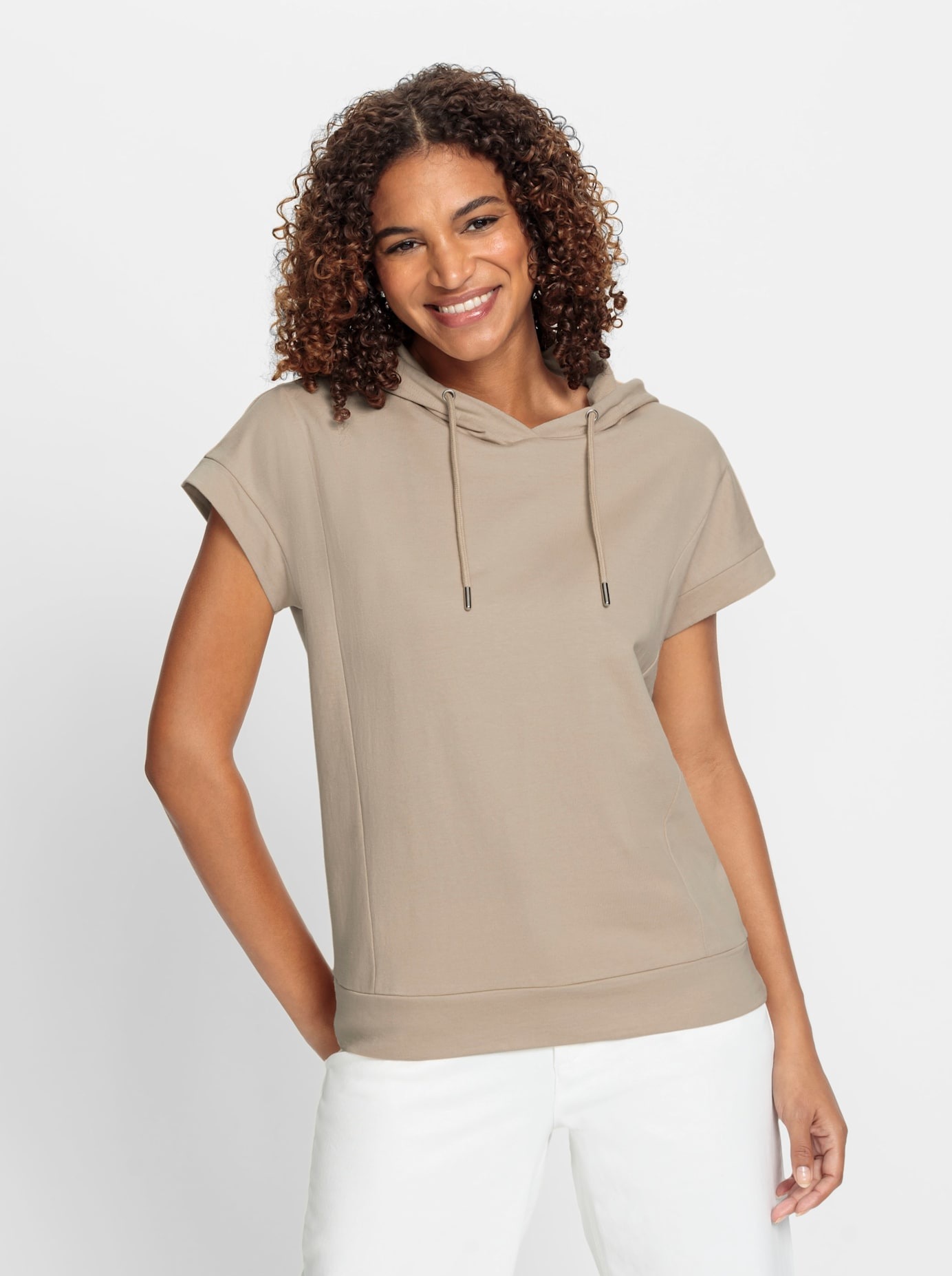 Casual Looks Kapuzenshirt "Kapuzen-Shirt" 1 Stk. tlg. günstig online kaufen