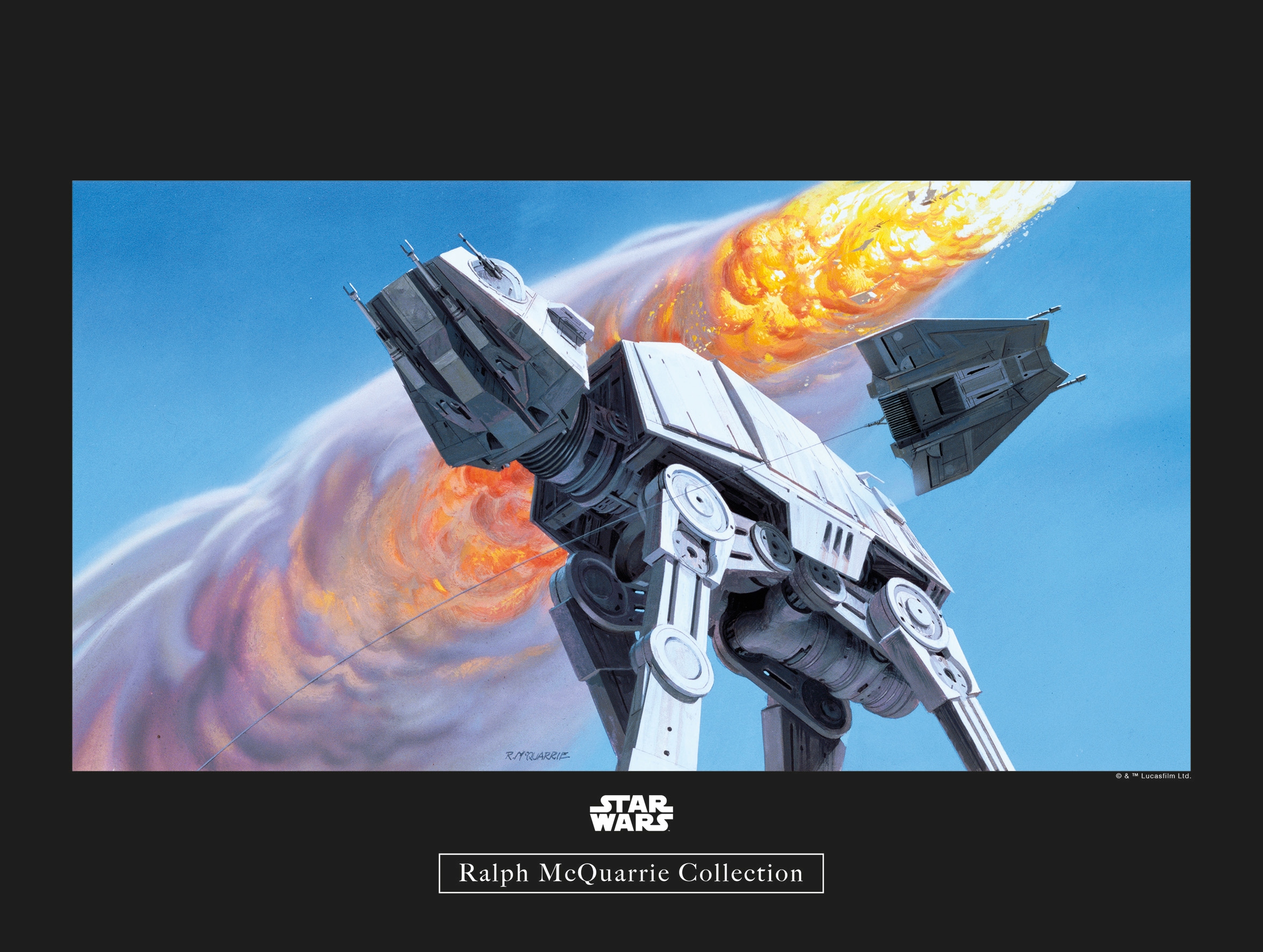 Komar Poster »Star Wars Classic RMQ Hoth Bat...