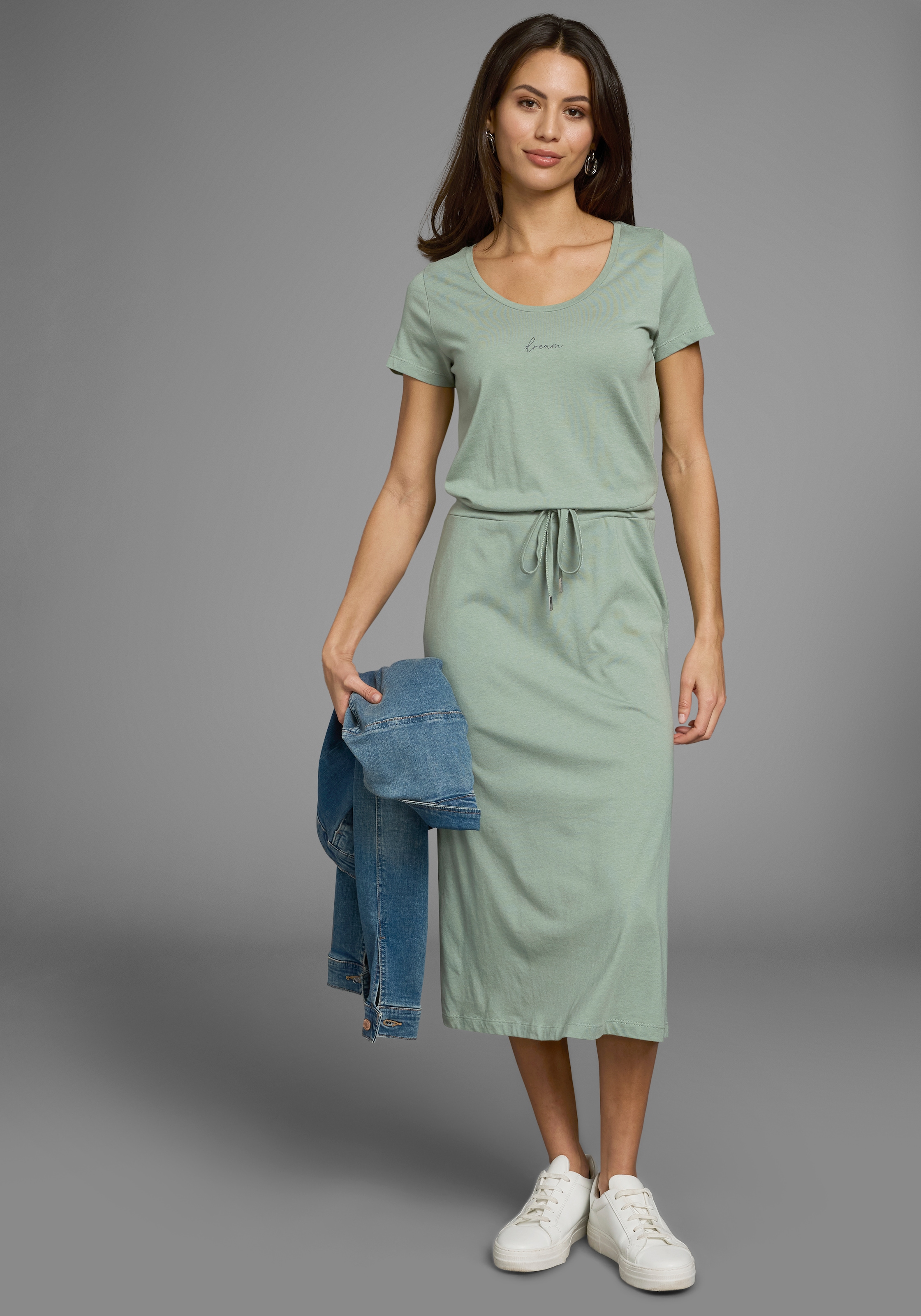 Laura Scott Sommerkleid, mit Bindeband am Bund & versteckte Eingrifftaschen - NEUE KOLLEKTION
