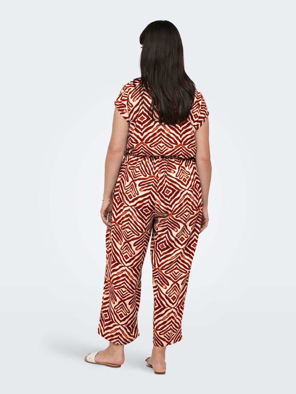 ONLY CARMAKOMA Kurzarmbluse »CARSHILLA SL SHIRT AOP VIS BS«