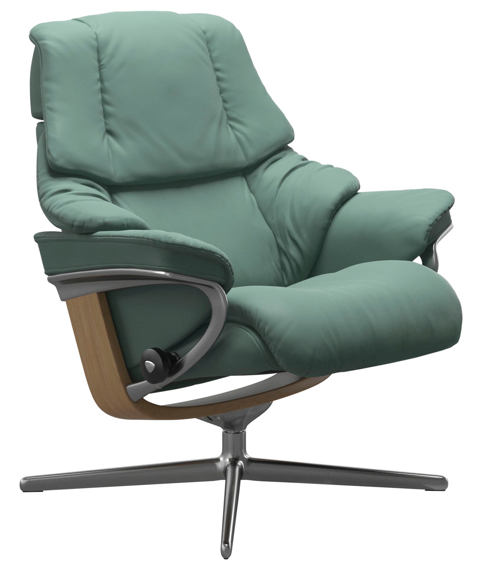 Thumbnail - Stressless Relaxsessel "Reno" mit Cross Base, Größe S, M & L, Holzakzent Eiche