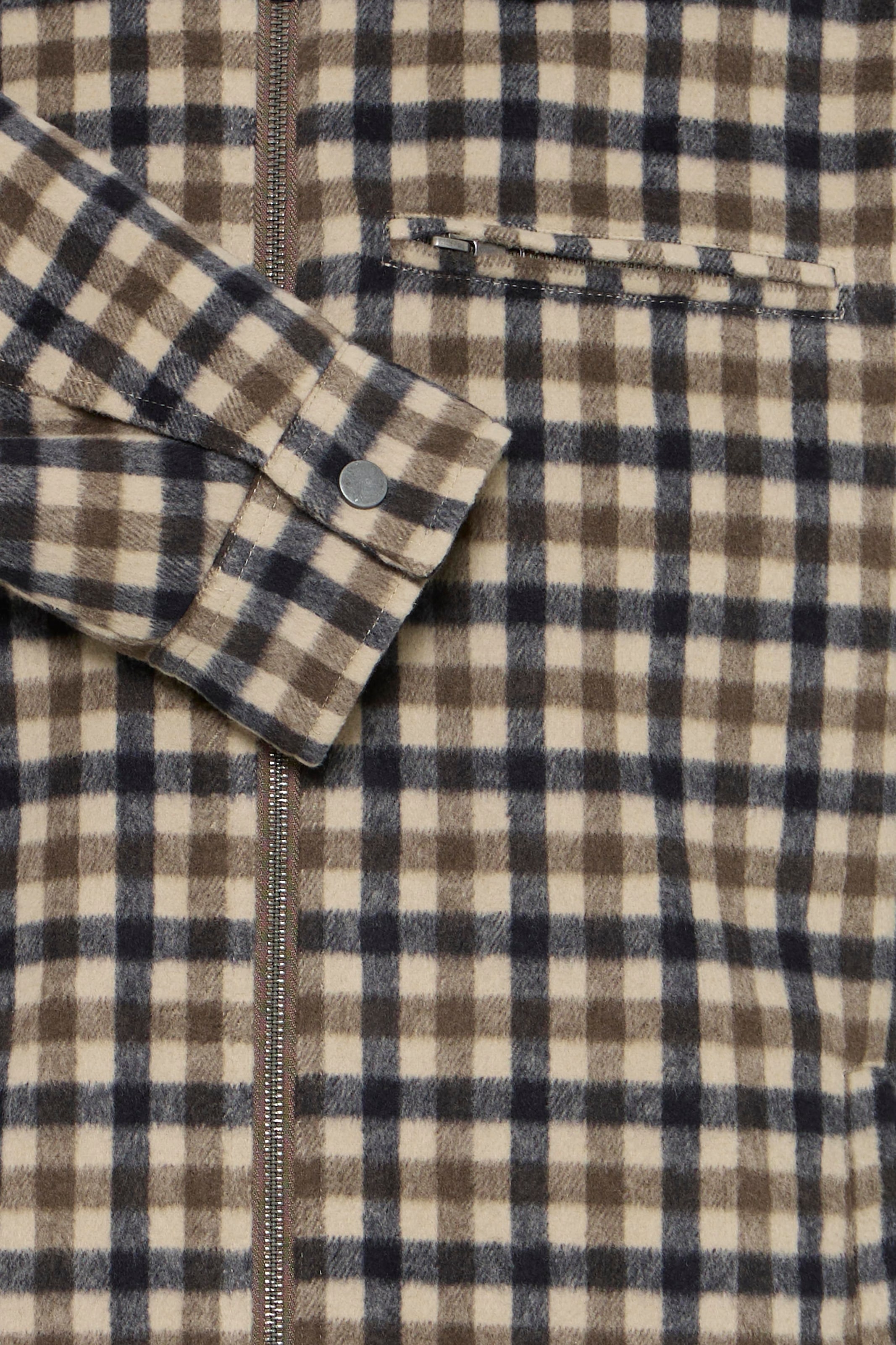 Blend Kurzjacke »BHFIFE CHECK JKT« Kunstfaser, regular fit