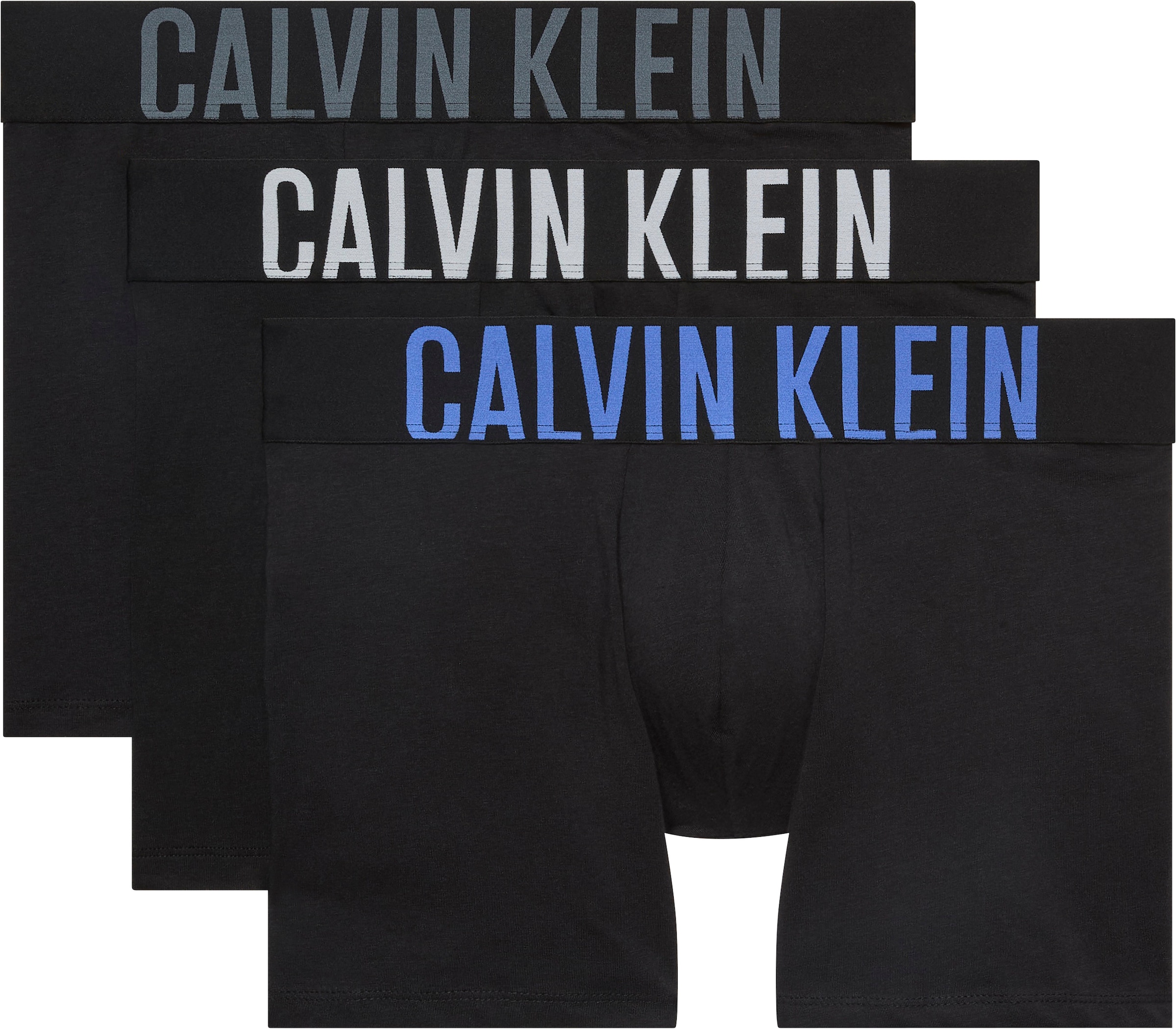 Calvin Klein Underwear Boxer »BOXER BRIEF 3PK« Packung, 3er, 3 Stk. mit Logo-Stretchbund