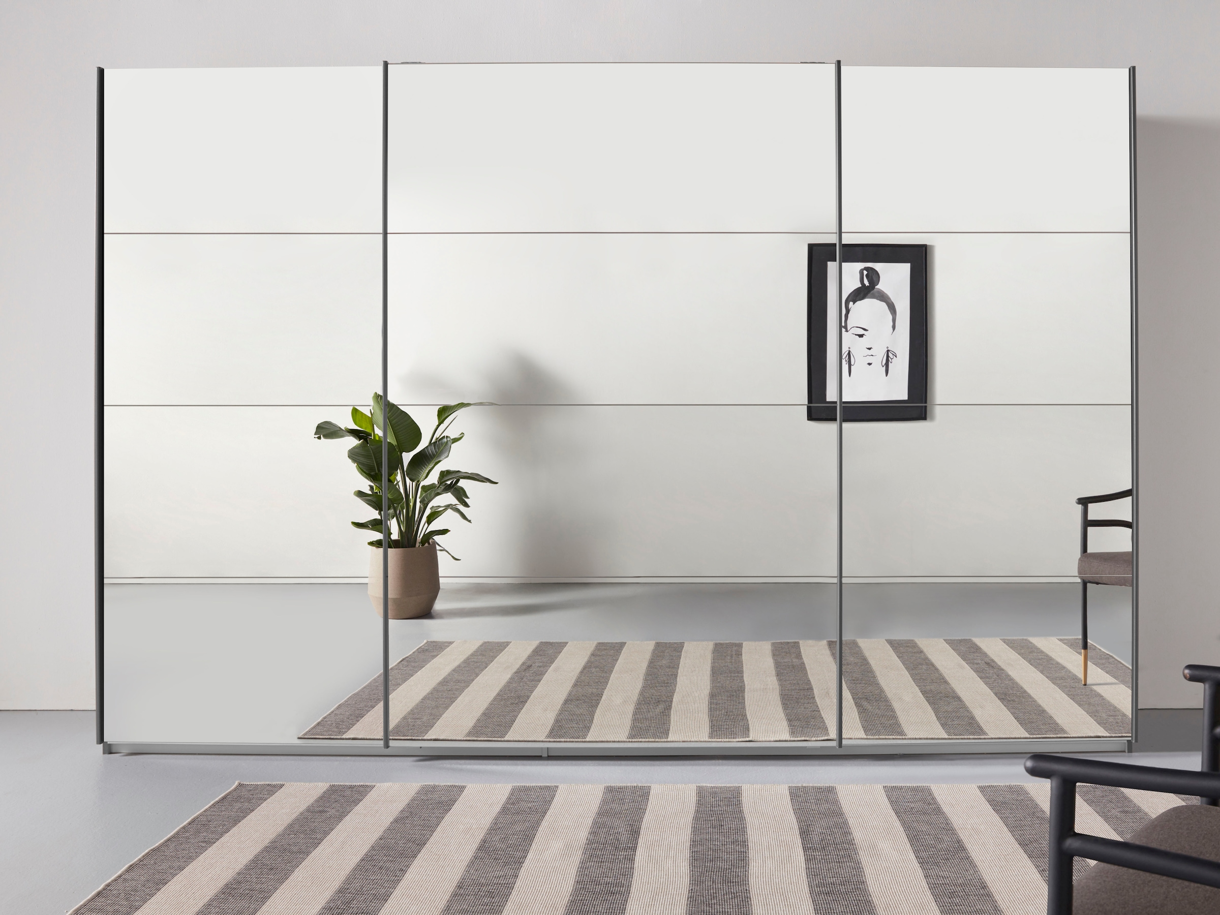 OTTO home "Mehrzweckschrank Aktenschrank Möbel Mietswohnung Schlafzimmer OTELI" 3 Ausstattungen BASIC/CLASSIC/PREMIUM (inkl. SOFT-CLOSE-FUNKTION), Breiten 203/271/315/360 cm Höhen 210/229 cm MADE IN GERMANY