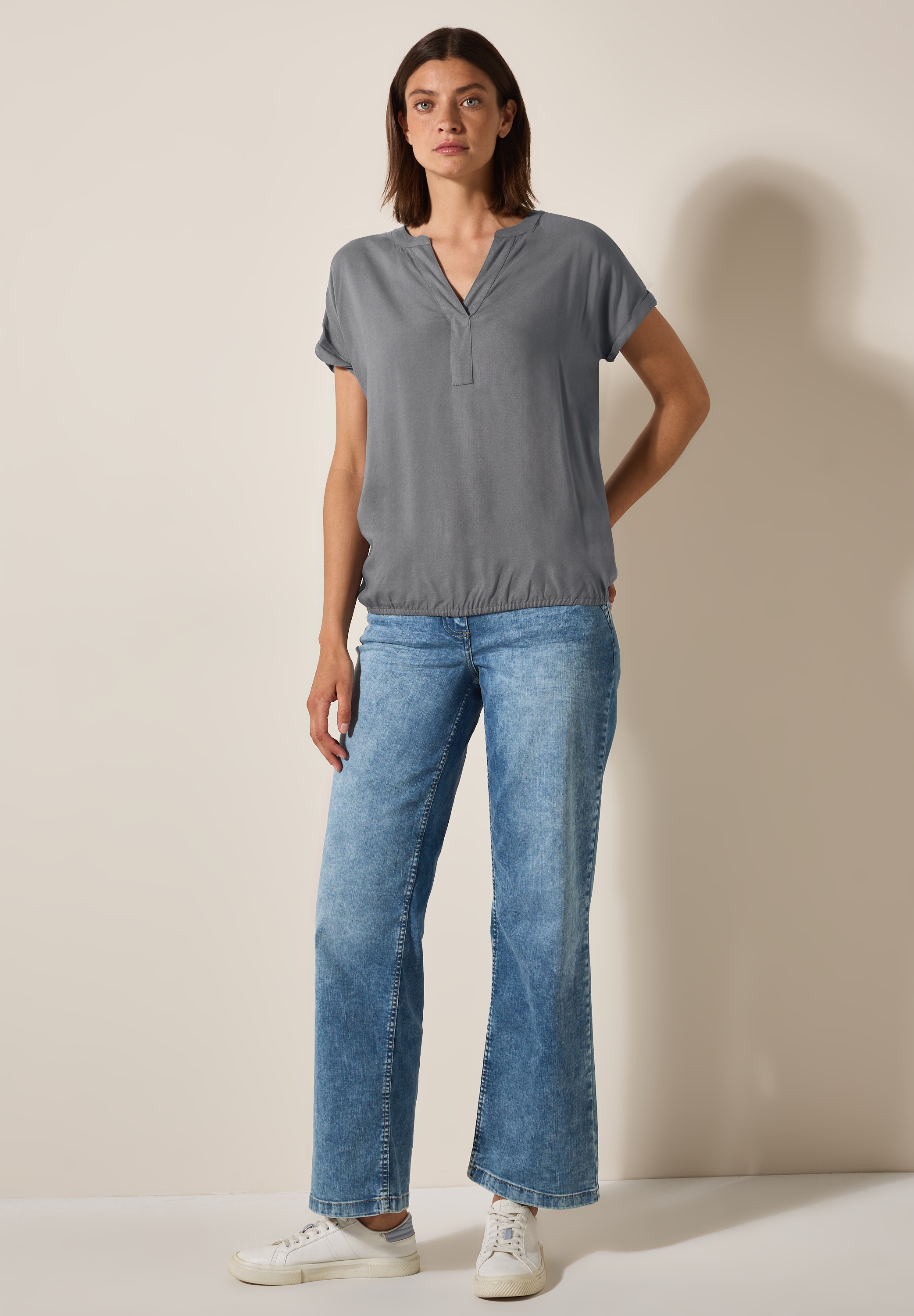 Cecil Shirtbluse, aus softer Viskose