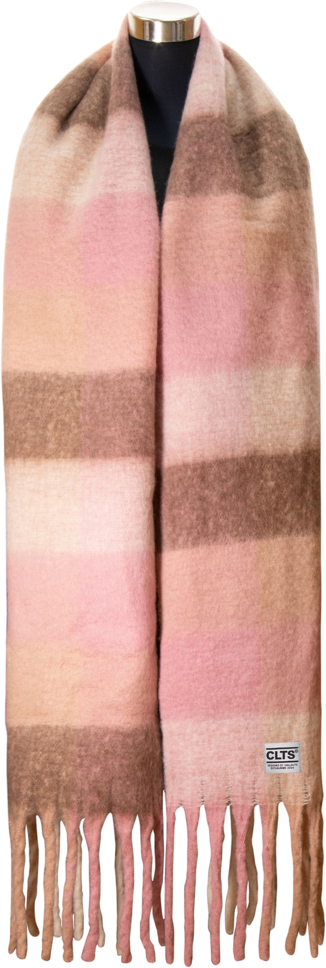 chillouts 1100000002199 "Gero Scarf" mit dicken Fransen