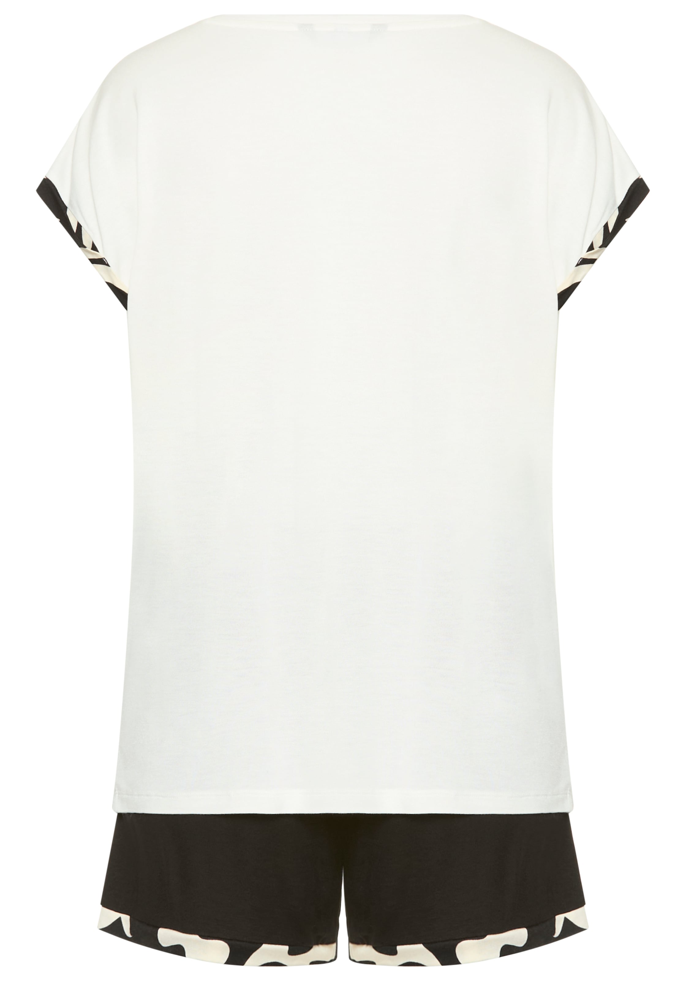 French Connection Shorty 2 im zeitlosen Schwarz-Weiß-Look