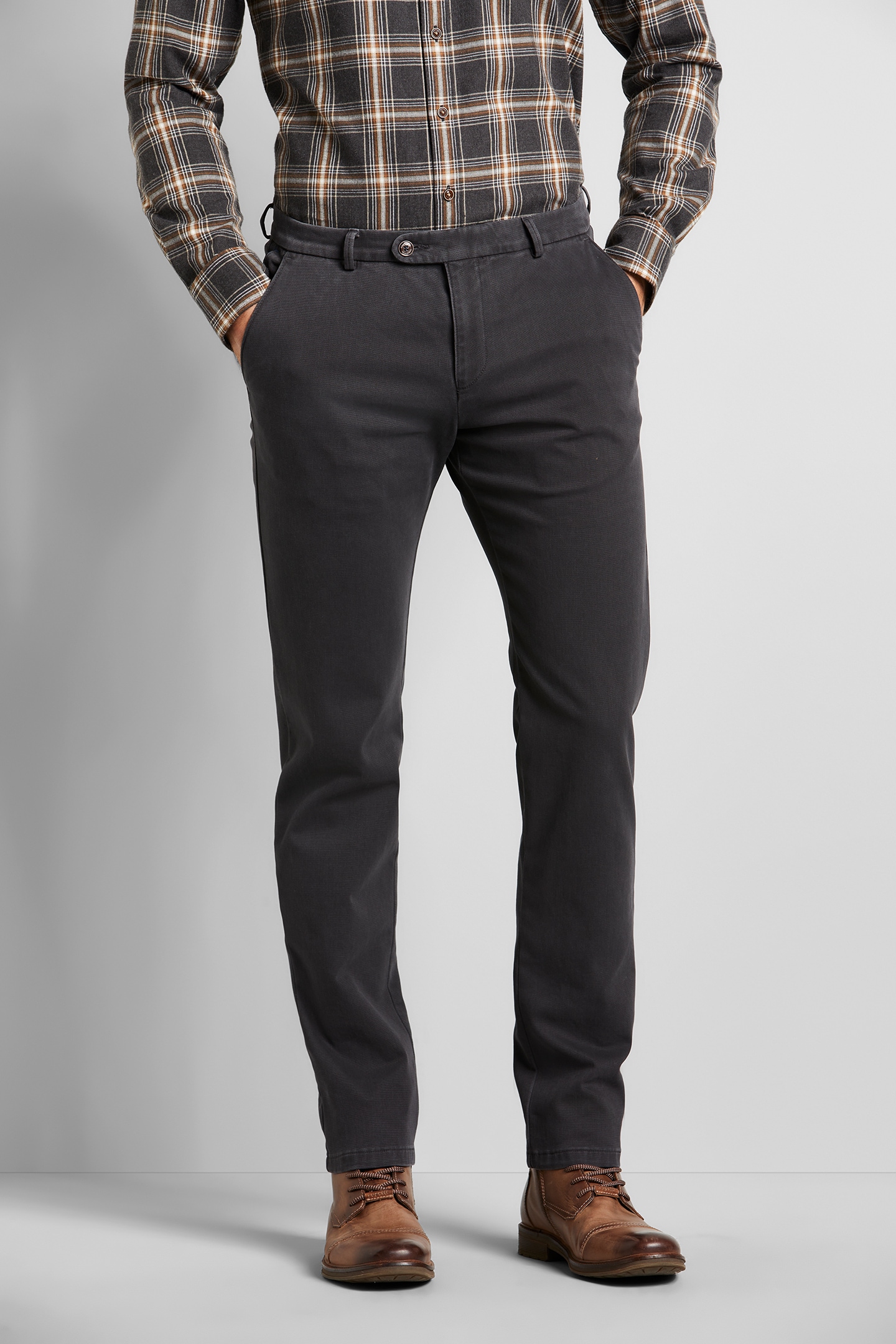 bugatti Chinohose mit hohem Baumwollanteil