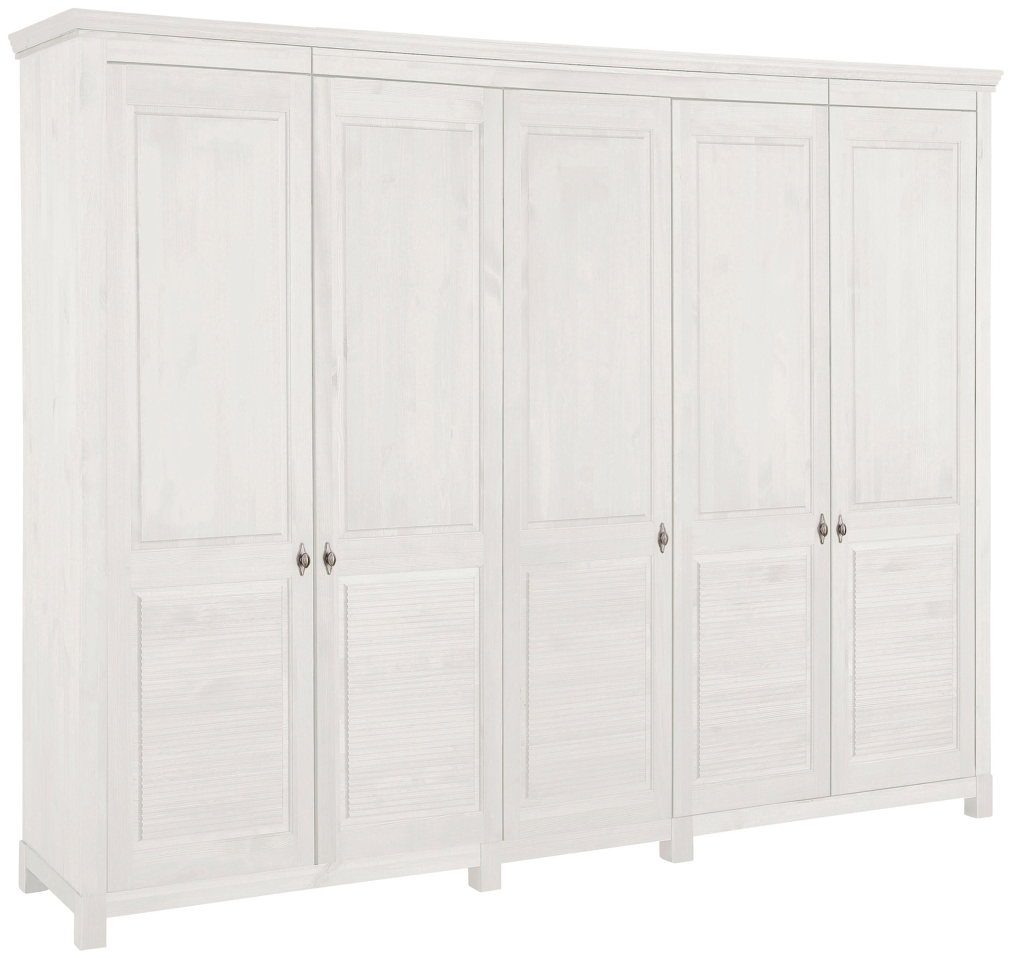 Home affaire Kleiderschrank Rauna, aus massiver Kiefer, 214cm hoch