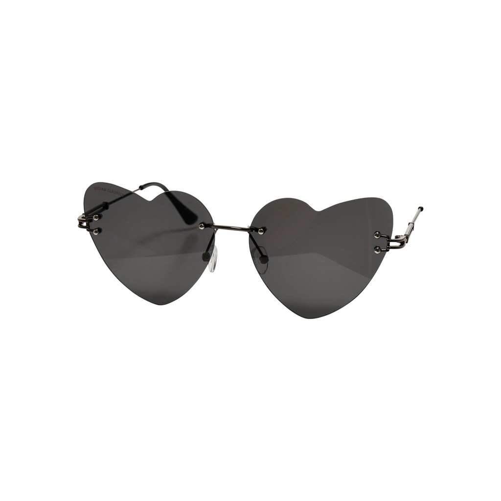 URBAN CLASSICS Sonnenbrille »Urban Classics Unisex Sunglasses Heart With Chain«
