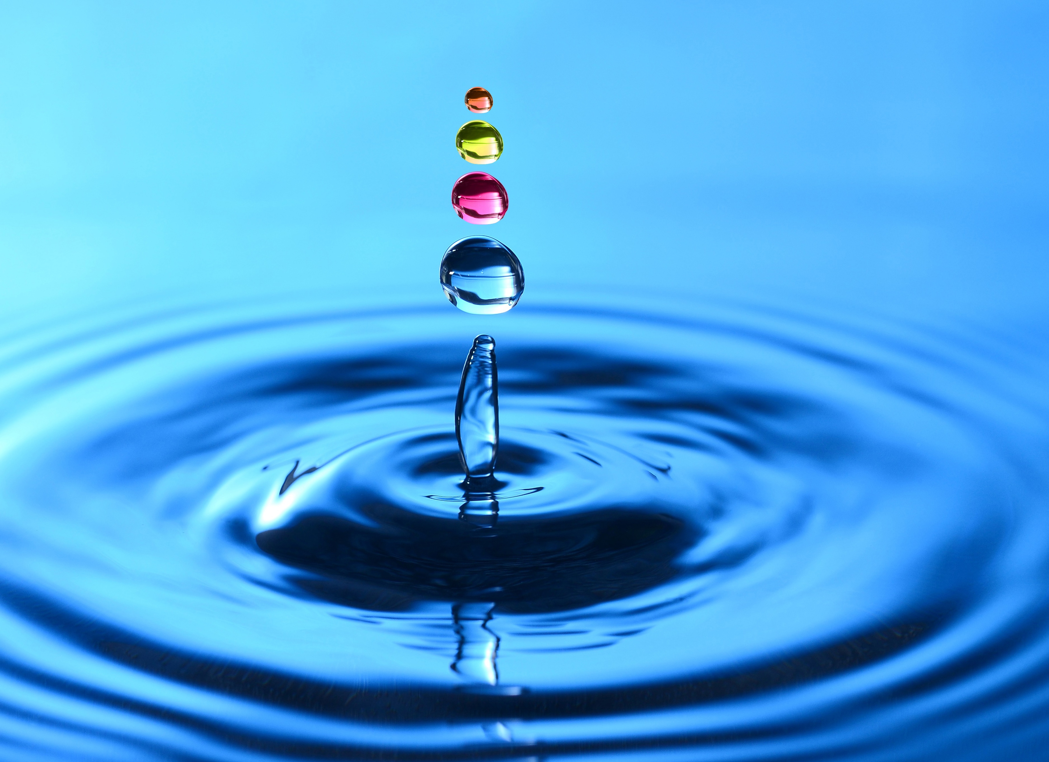 Papermoon Fototapete "Splash Droplets" glatt
