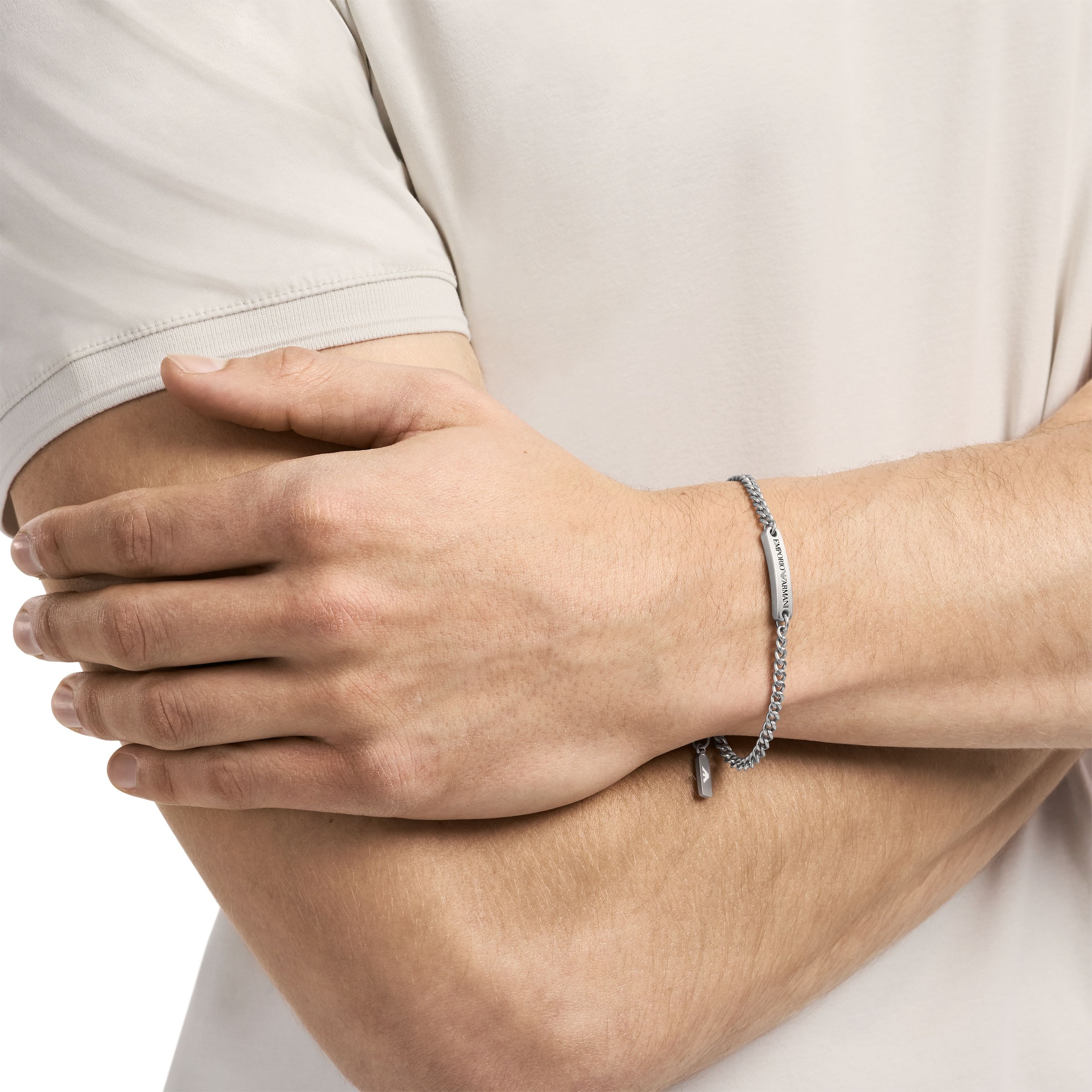 Emporio Armani Armband »Schmuck Geschenk Edelstahl«