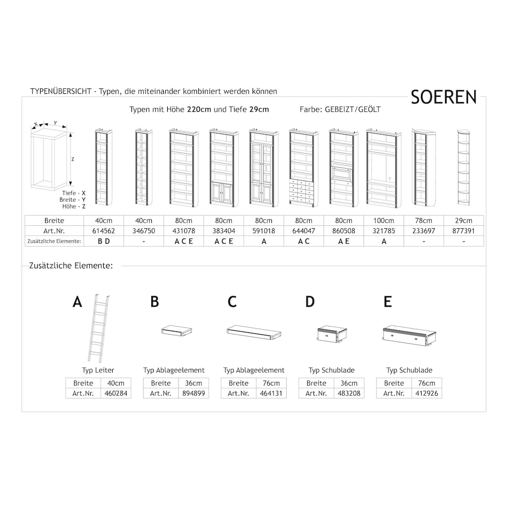 Home affaire Ablageelement »Soeren«