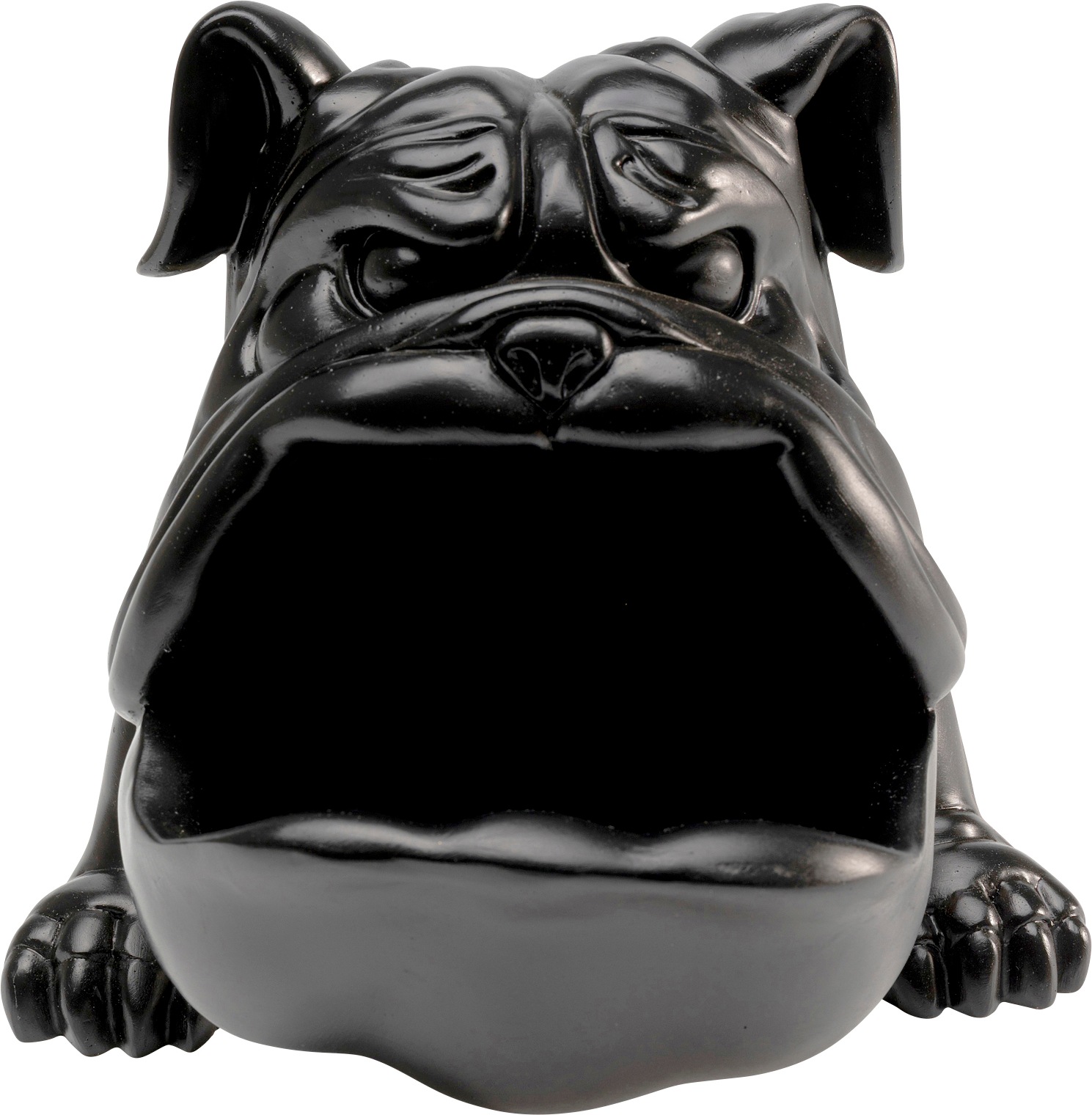 Kare Design Dekofigur »Hungry Dog Schwarz 37cm«