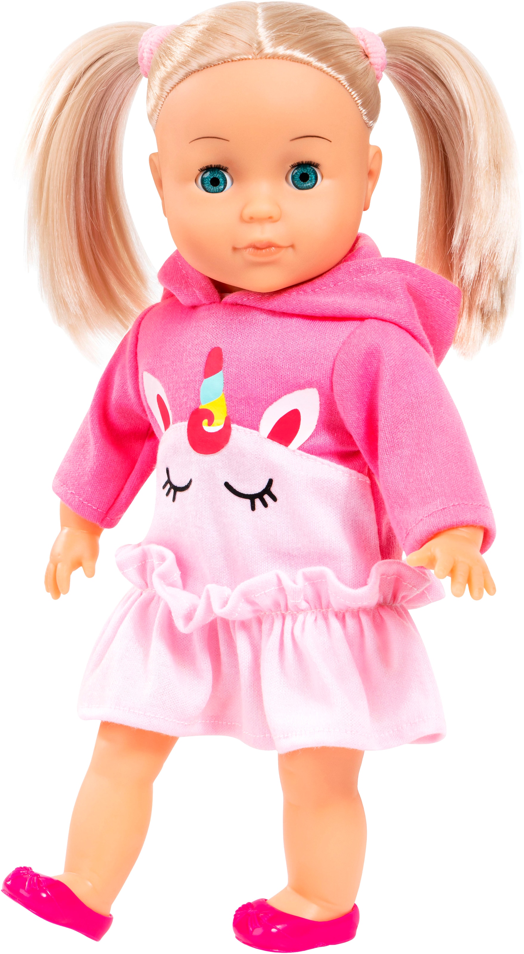 Bayer Stehpuppe »Little Love, Charlene 33 cm«, mit Schlafaugen und Babygeräuschen